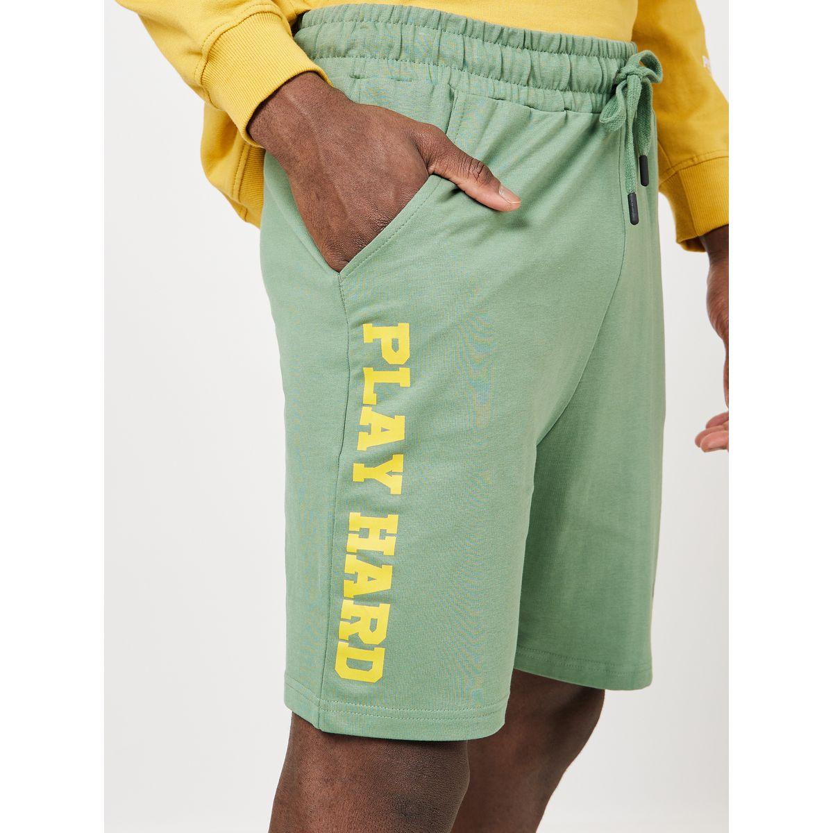 Styli Side Play Hard Print Detail Regular Fit Shorts-men-clothing-bottoms-shorts-image-3
