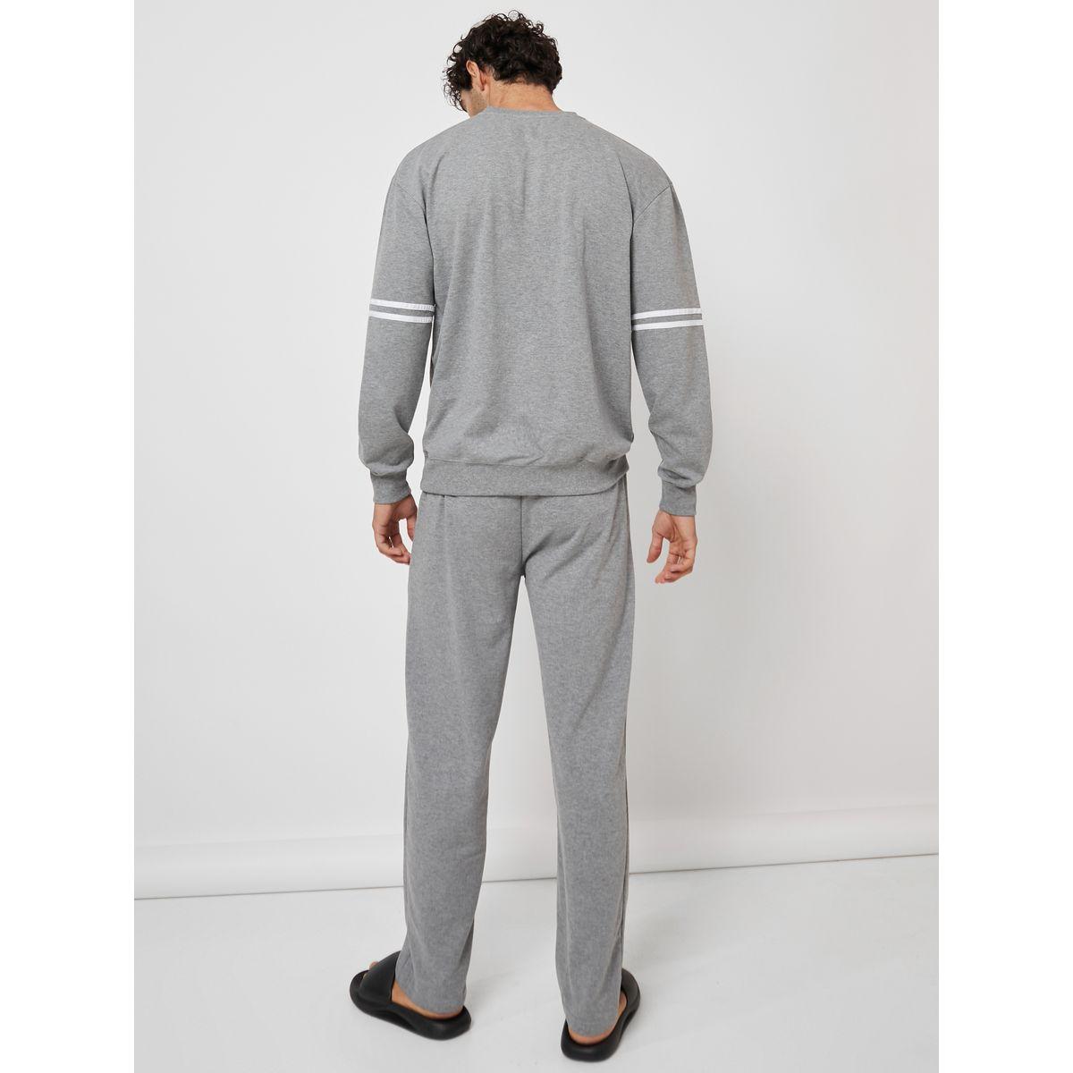 طقم بيجاما من ( سويت شيرت + بنطال )-men-clothing-nightwear-sets-image-5