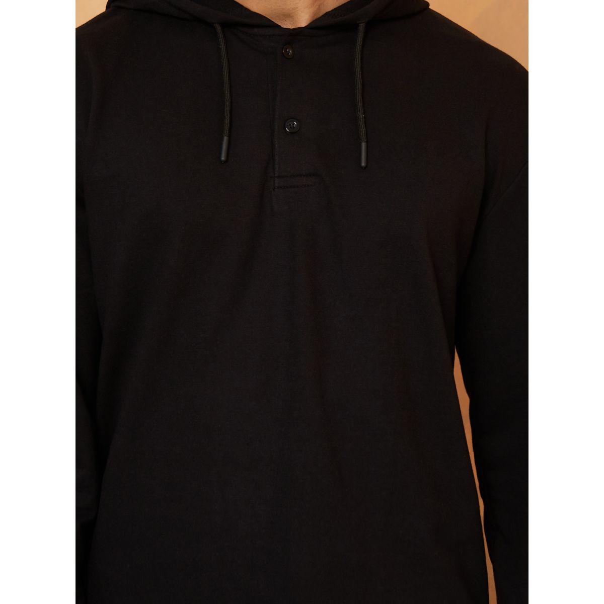 Styli Unwind Solid Long Sleeves Hoodie and Pyjama Nightwear Set-men-clothing-nightwear-sets-image-3