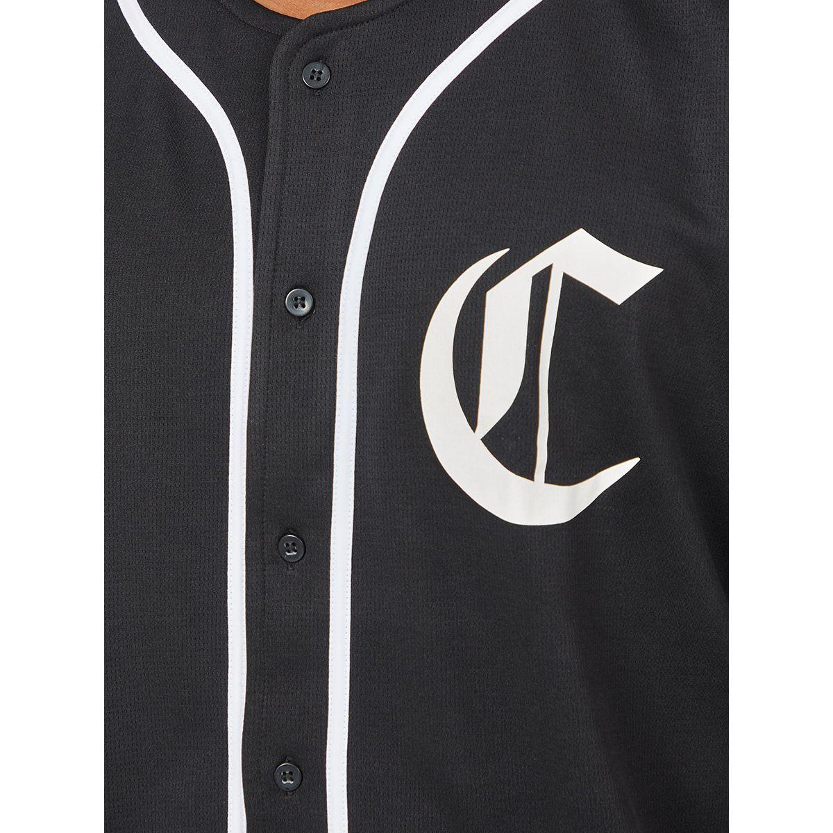 Styli Contrast Trim Printed Baseball Collar T-shirt with Front Button-men-clothing-tshirtsandpolos-tshirts-image-3