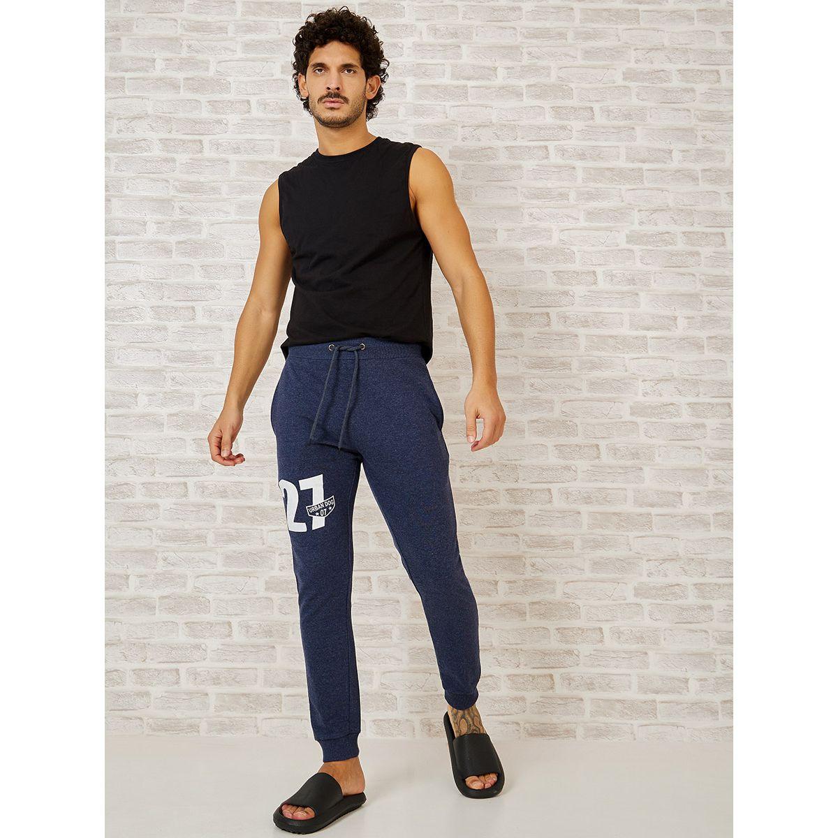Styli Number Placement Print Lounge Jogger-men-clothing-nightwear-pyjamaandshorts-image-1