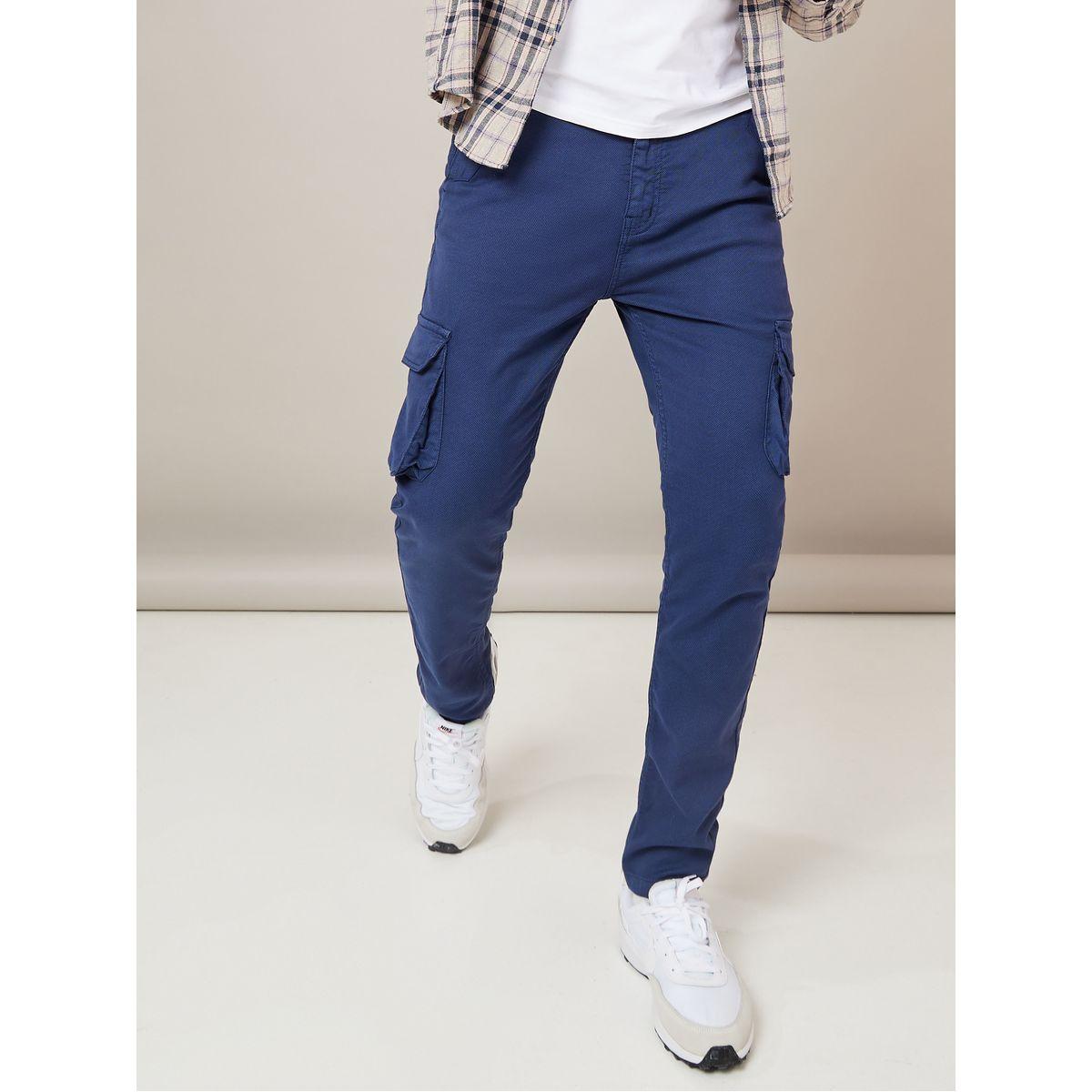 Styli Mid Rise Cargo Pocket Detail Slim Fit Jeans-men-clothing-bottoms-jeans-image-1