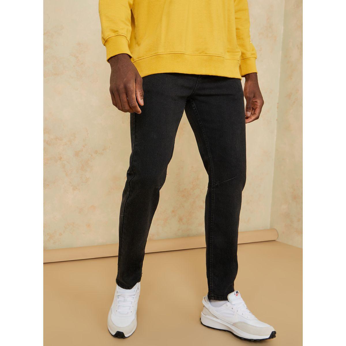 Styli Knee Pintuck Detail Slim Fit Jeans-men-clothing-bottoms-jeans-image-1