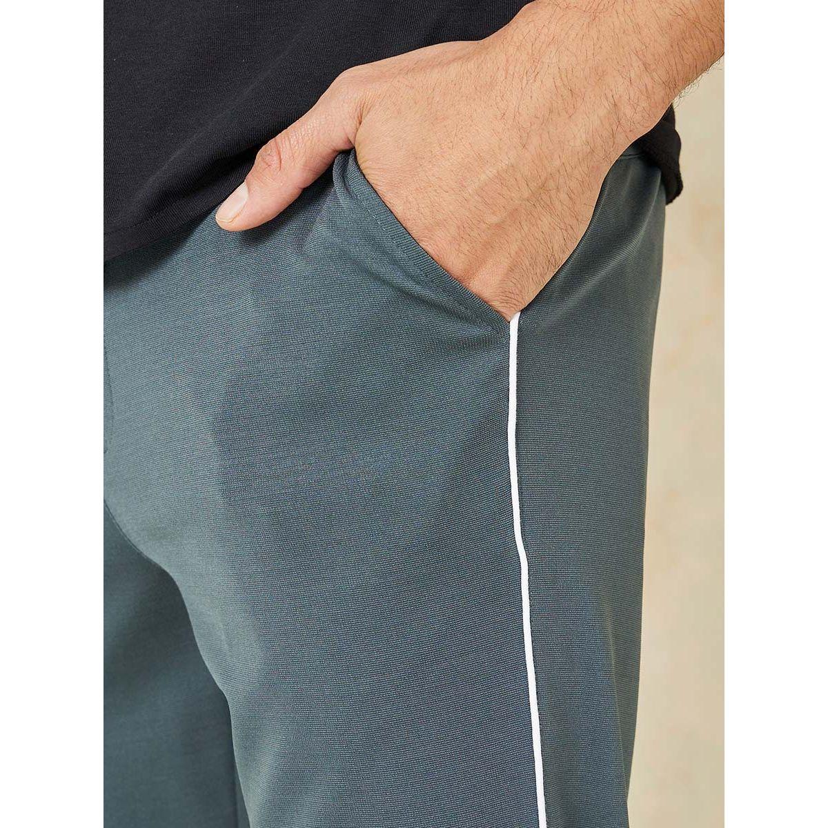 بنطال محبوك بحزوز جانبية-men-clothing-bottoms-trousersandchinos-trousers-image-3