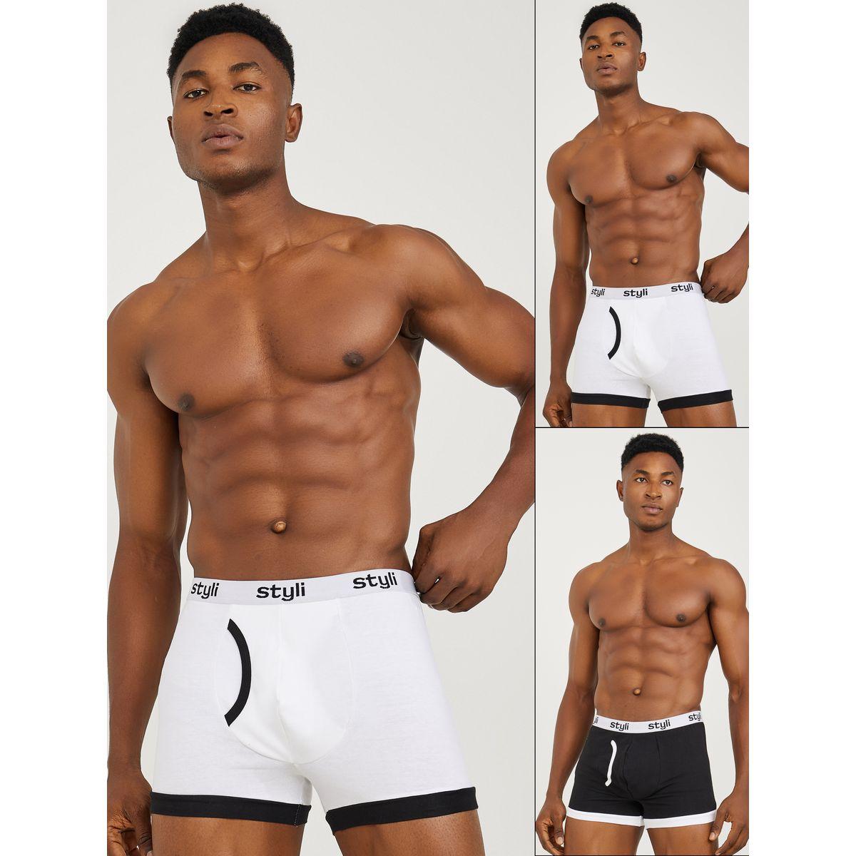 مجموعة من 2 سروال داخلي بخصر مطاطي-men-clothing-innerwear-underwear-image-1