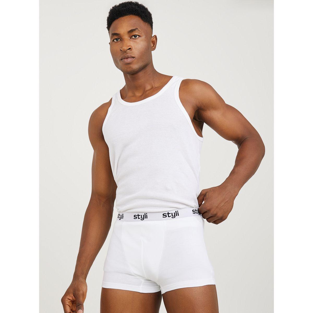 Styli Pack of 3 - Printed Elastic Waistband Trunks-men-clothing-innerwear-underwear-image-2