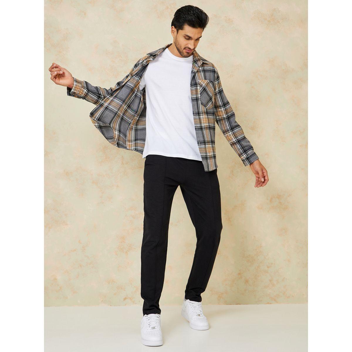 بنطال جوغر بقصة سليم فت-men-clothing-bottoms-joggers-image-1