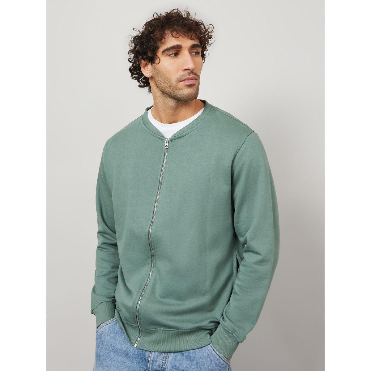 سويت شيرت بومبر بسحاب غلق-men-winterwear-hoodiesandsweatshirts-image-3
