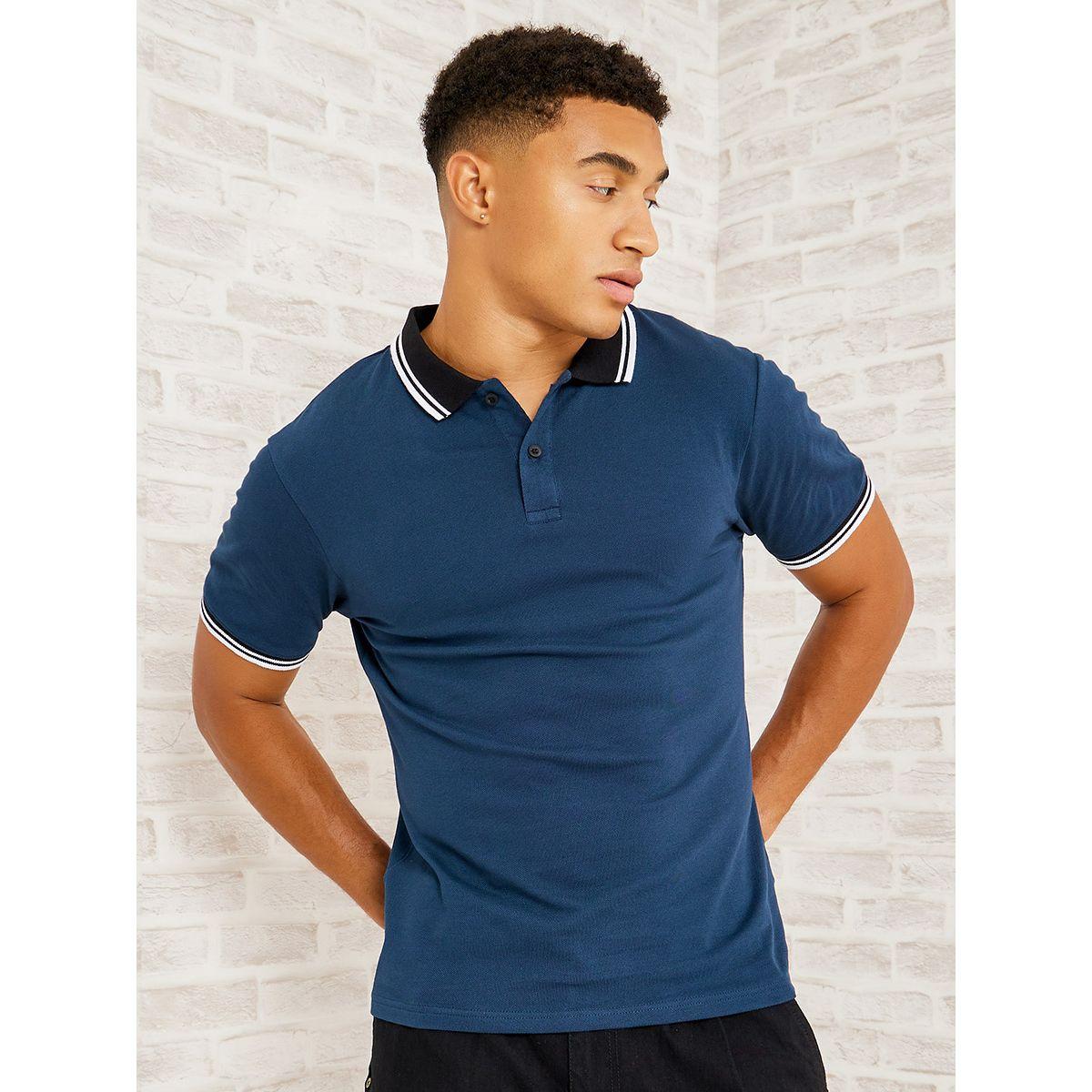 تيشيرت بولو باكمام قصيرة-men-clothing-tshirtsandpolos-polos-image-1