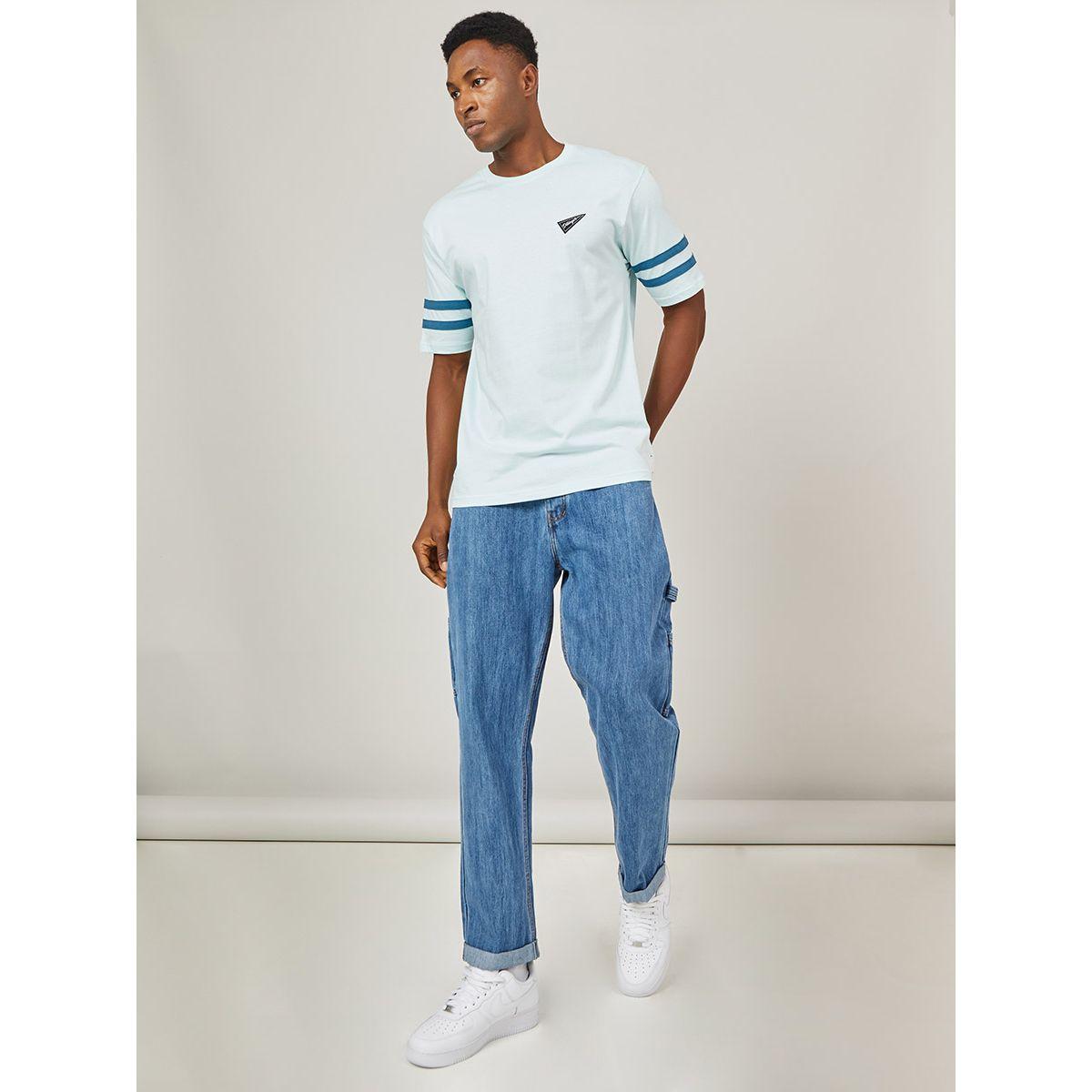 تيشيرت بقصة واسعة واكمام قصيرة-men-clothing-tshirtsandpolos-tshirts-image-2