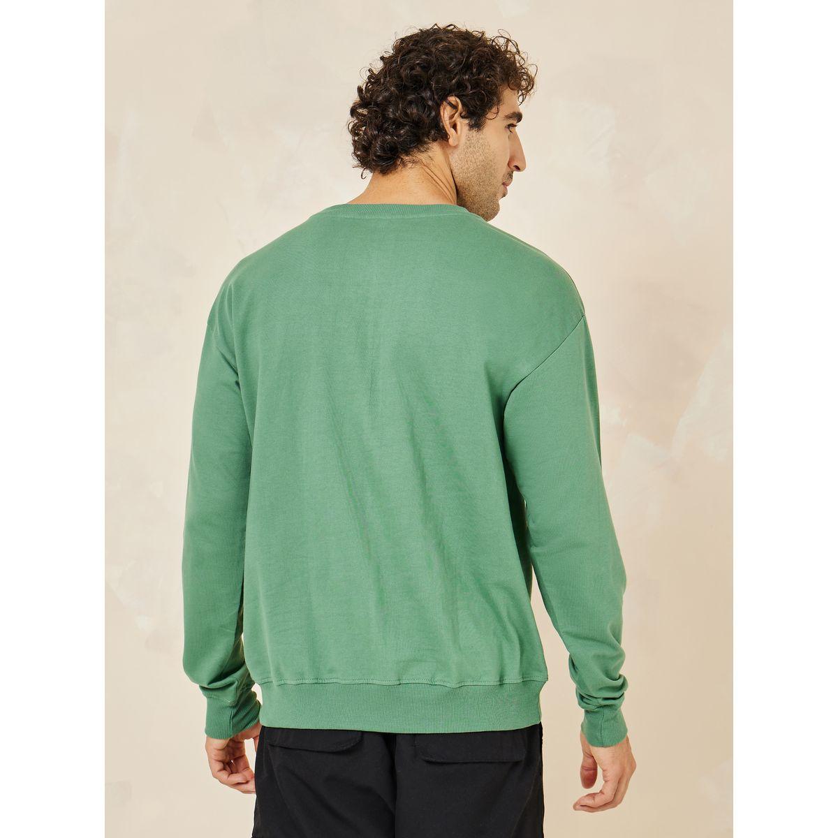 سويت شيرت بقصة بوكسي مع جيب-men-winterwear-hoodiesandsweatshirts-image-4