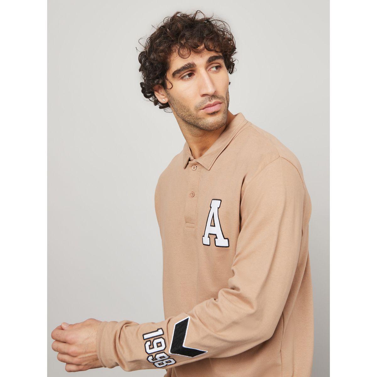 سويت شيرت بقصة بوكسي-men-winterwear-hoodiesandsweatshirts-image-1