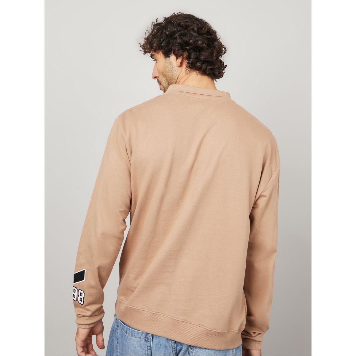 سويت شيرت بقصة بوكسي-men-winterwear-hoodiesandsweatshirts-image-5