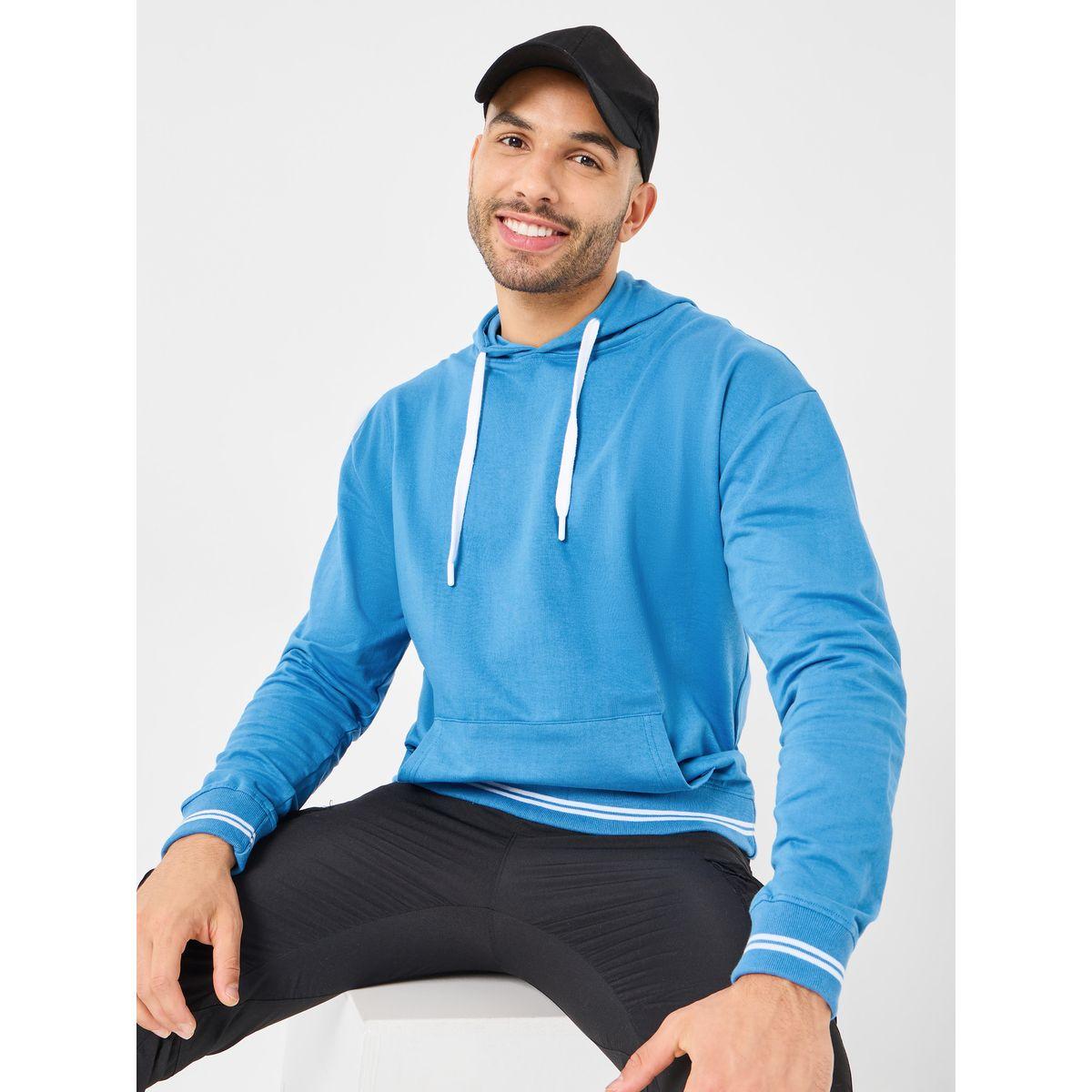 هودي بقصة بوكسي مع جيوب كنغر-men-winterwear-hoodiesandsweatshirts-image-1