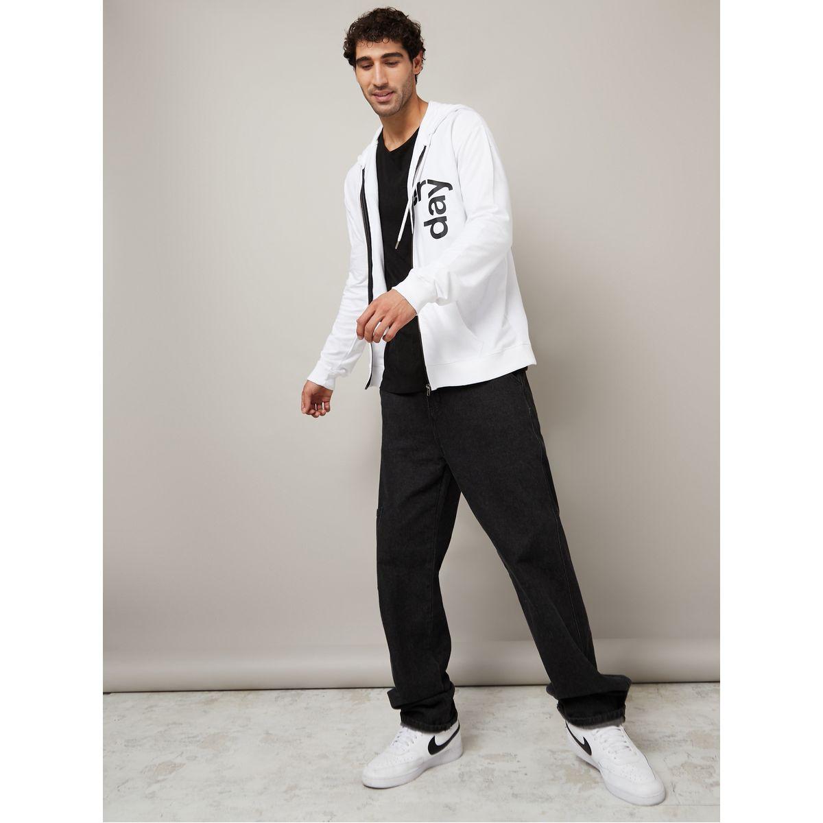 هودي مطبع بكتابة مع سحاب غلق-men-winterwear-hoodiesandsweatshirts-image-2