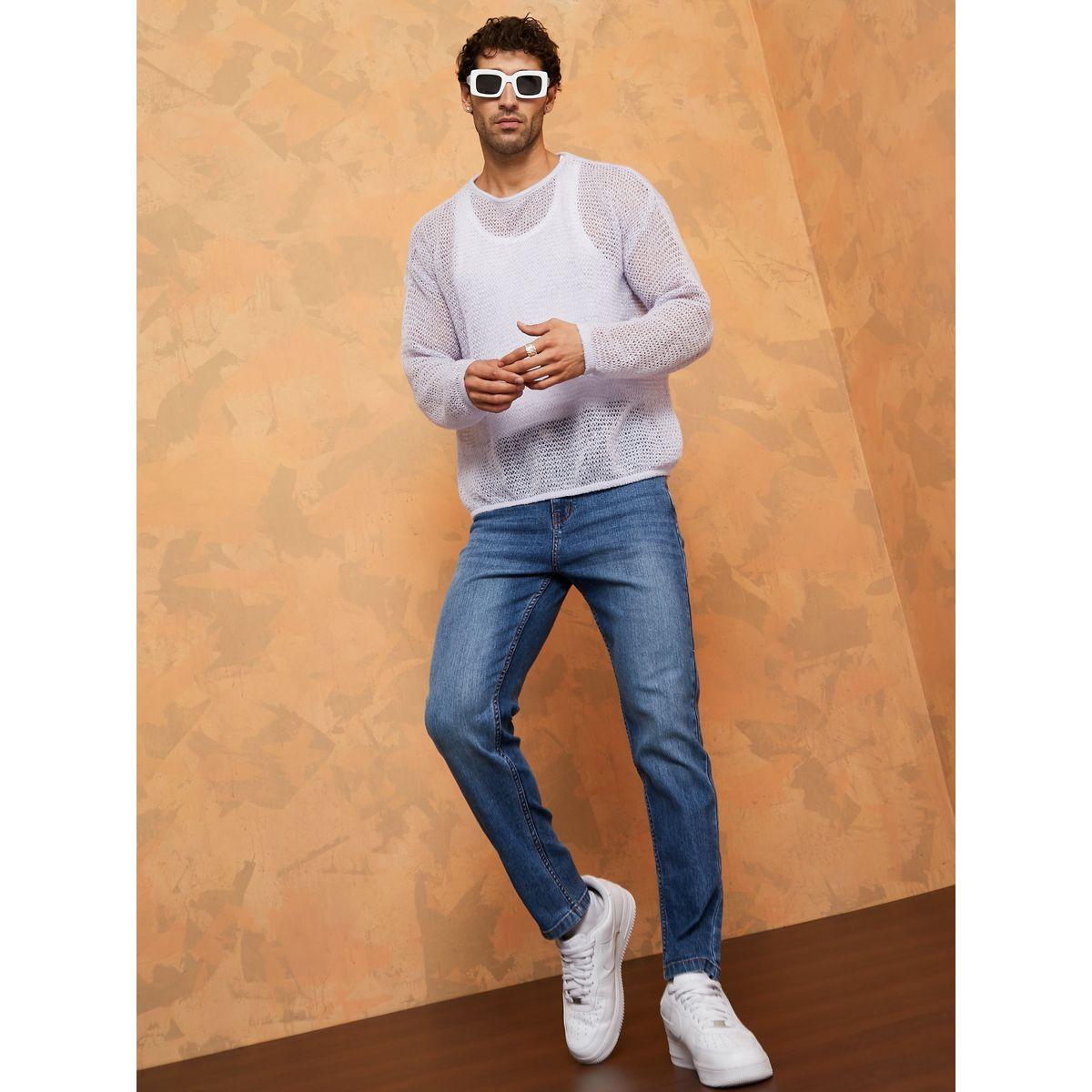 Styli Whisker Detail Slim Fit Jeans-men-clothing-bottoms-jeans-image-2