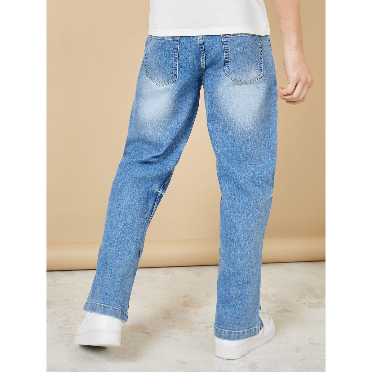 Styli Cut & Sew Panel Carpenter Fit Jeans-men-clothing-bottoms-jeans-image-3