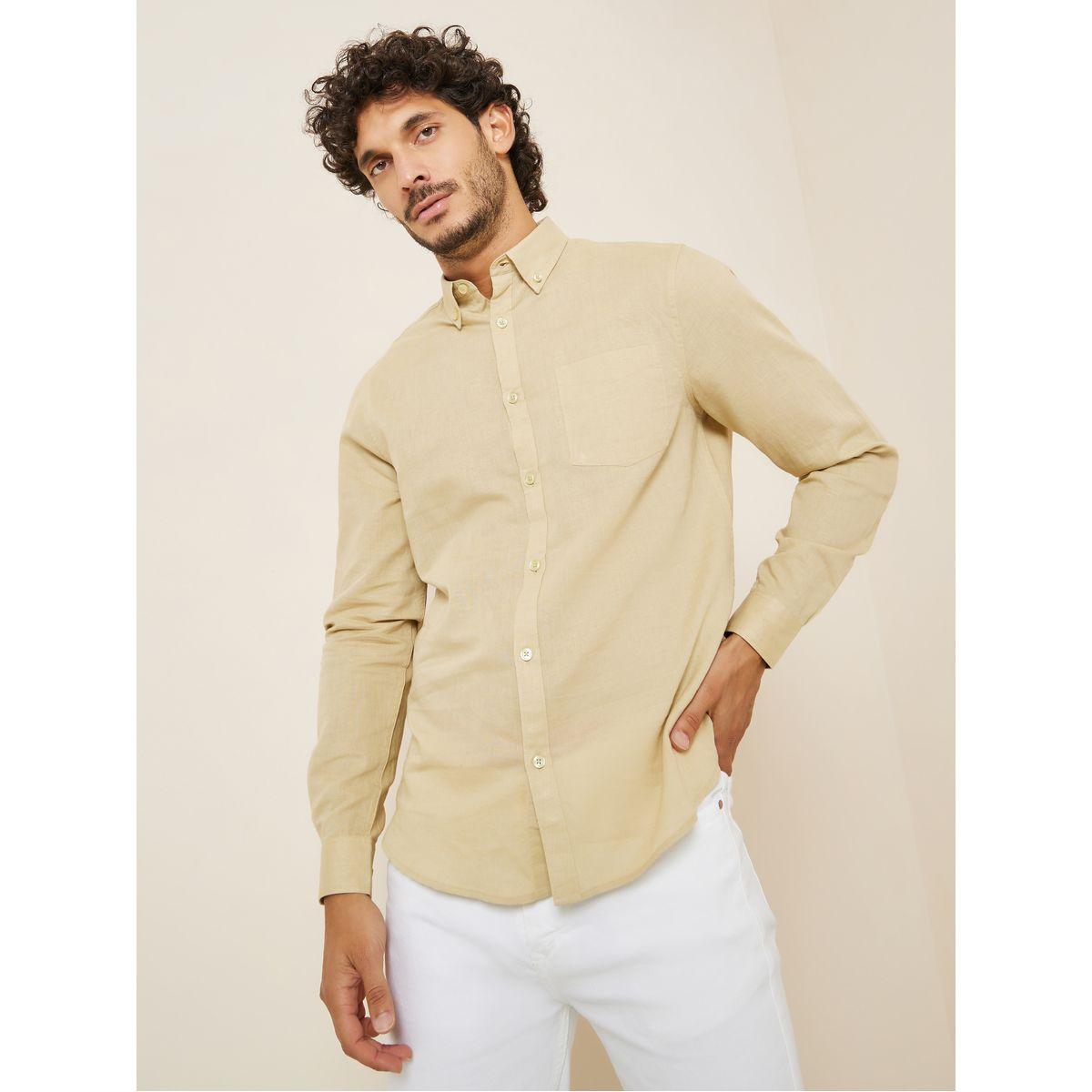 قميص بقصة مريحة مع أزرار-men-clothing-shirts-image-1
