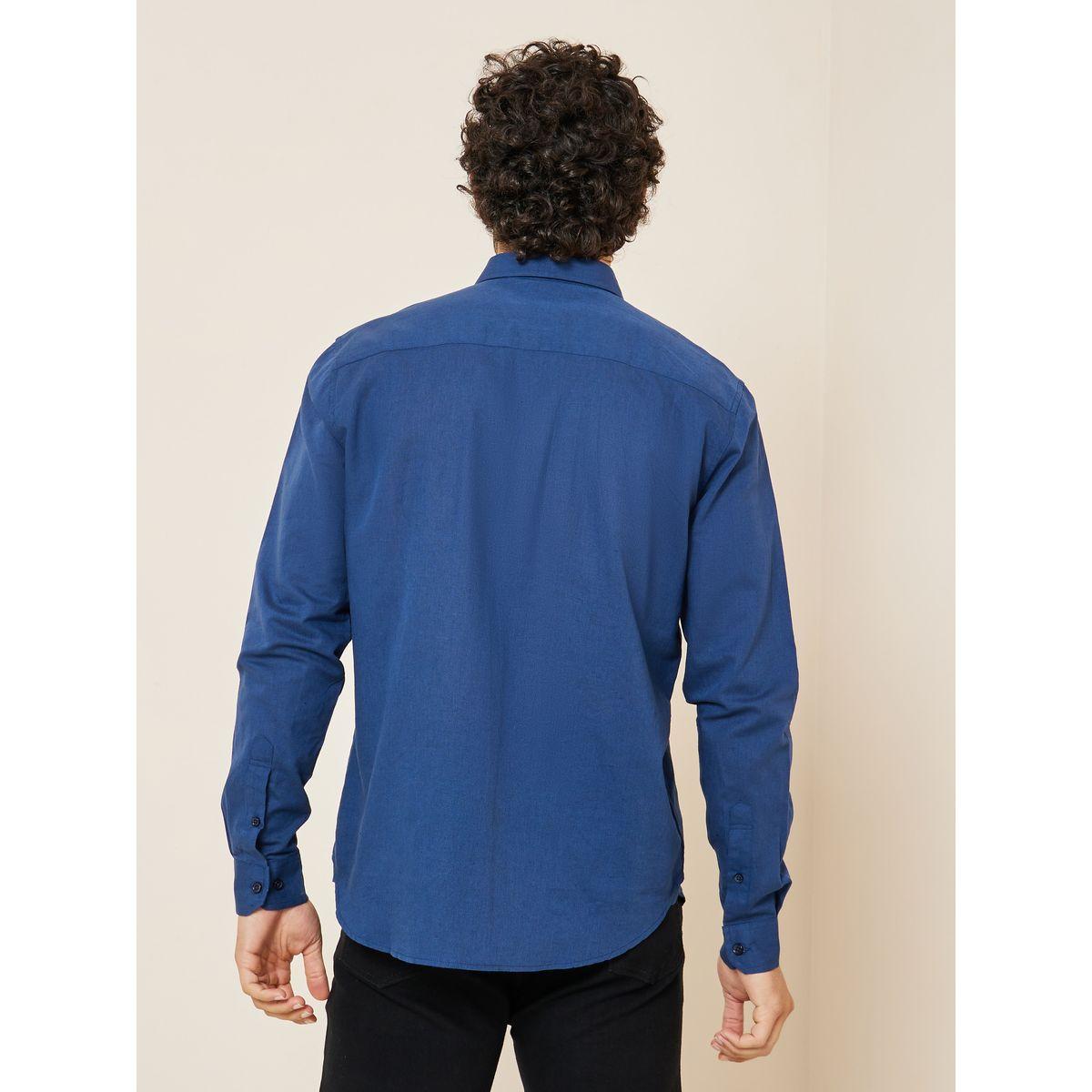 قميص بقصة مريحة مع أزرار-men-clothing-shirts-image-4