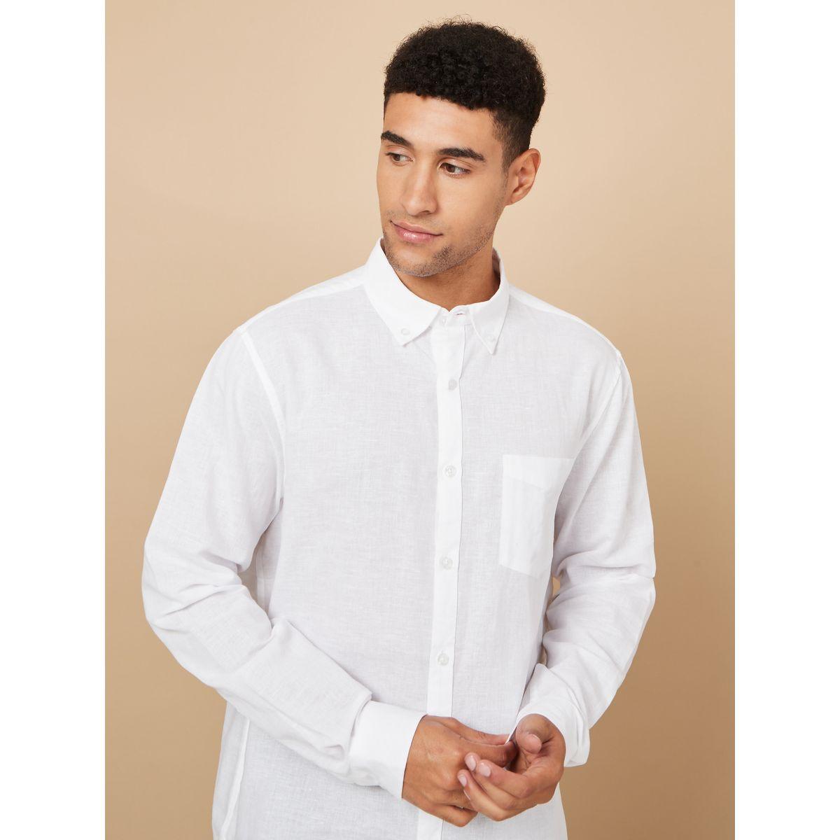 قميص بقصة مريحة مع أزرار-men-clothing-shirts-image-1