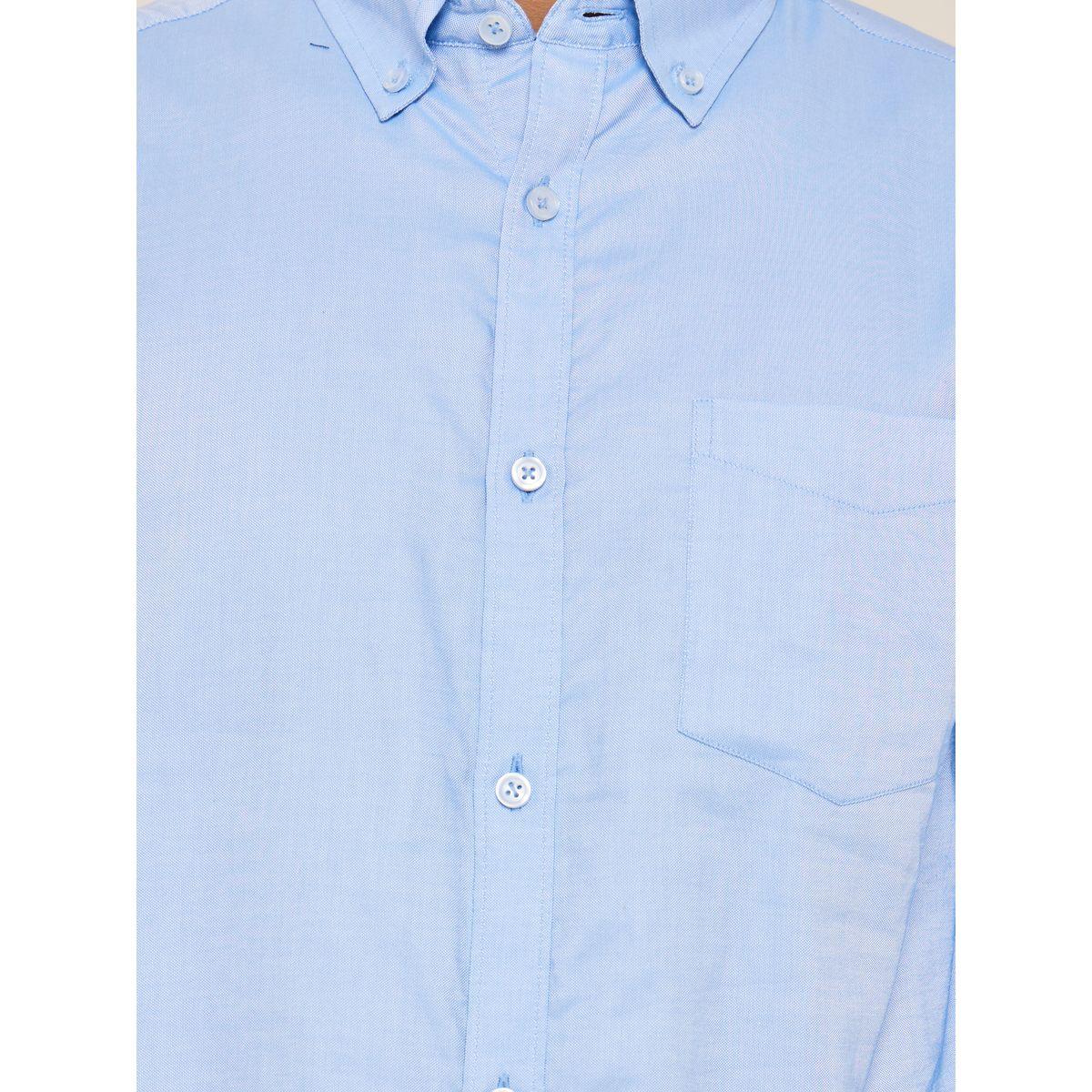 قميص بقصة سليم فت وأزرار-men-clothing-shirts-image-3