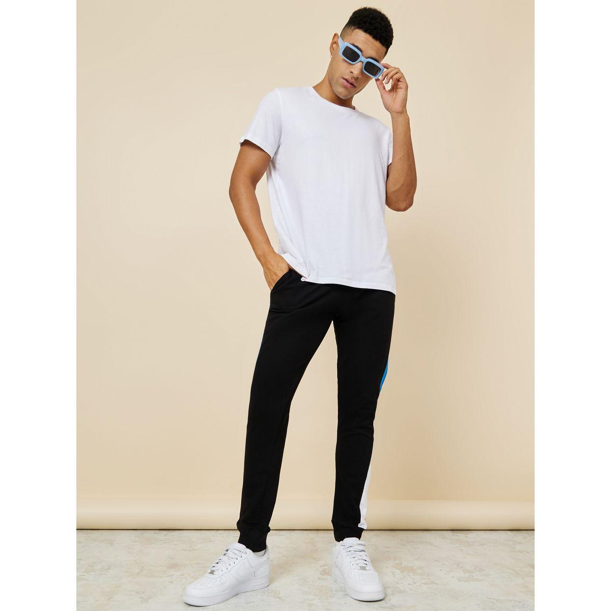 Styli Contrast Side Panel Slim Fit Jogger-men-clothing-bottoms-joggers-image-2