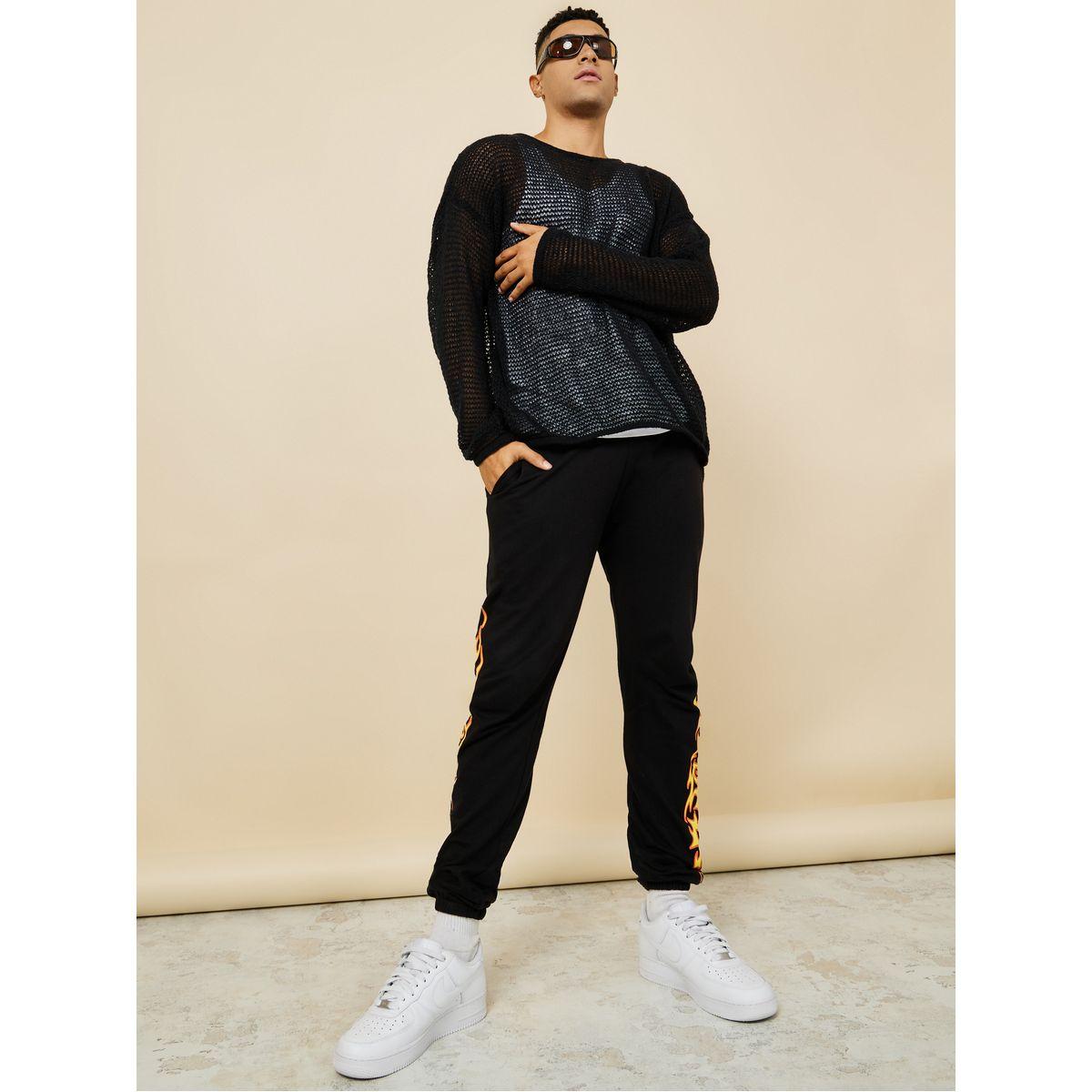 Styli Side Graphic Print Slim Fit Jogger-men-clothing-bottoms-joggers-image-2