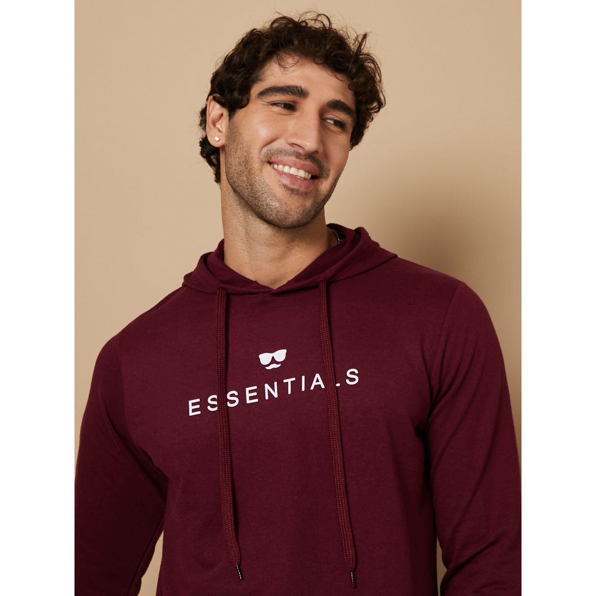 هودي مطبع بكتابة مع جيوب كنغر-men-winterwear-hoodiesandsweatshirts-image-1