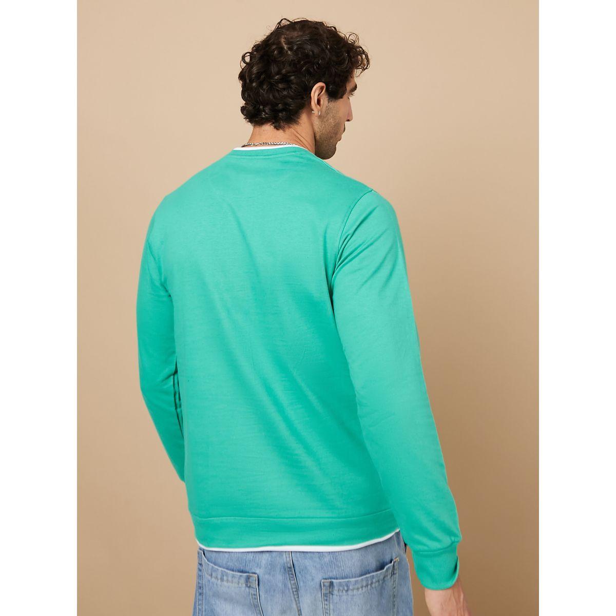 سويت شيرت بحواف متداخلة بلون مغاير-men-winterwear-hoodiesandsweatshirts-image-4