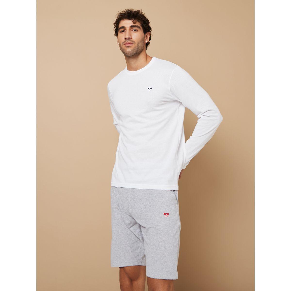 طقم منسق من ( شورت + تيشيرت )-men-clothing-coordsets-image-2