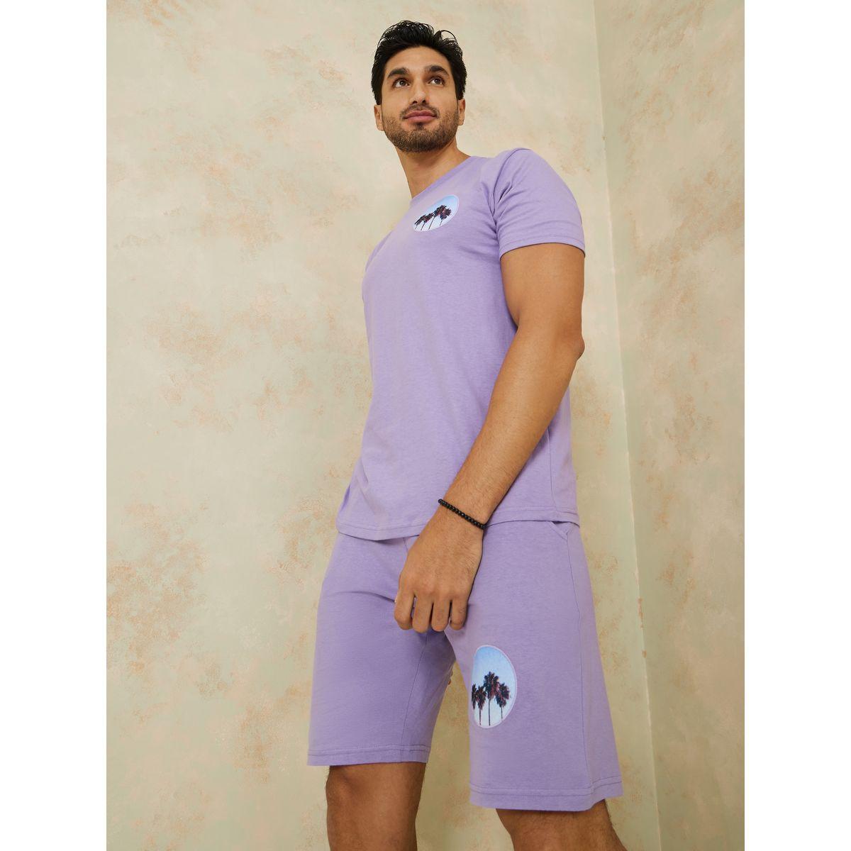 طقم منسق من ( شورت + تيشيرت )-men-clothing-coordsets-image-3