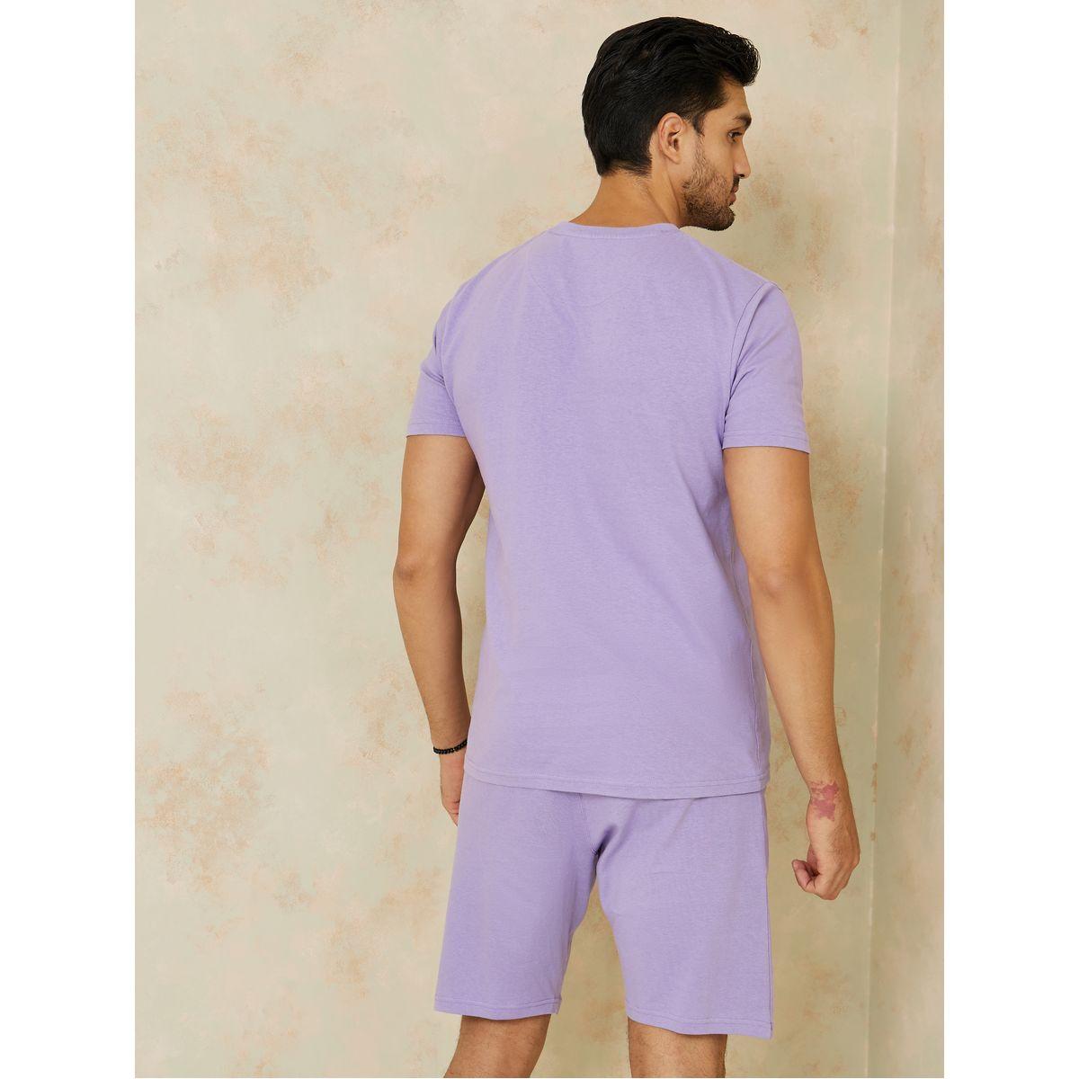 طقم منسق من ( شورت + تيشيرت )-men-clothing-coordsets-image-6