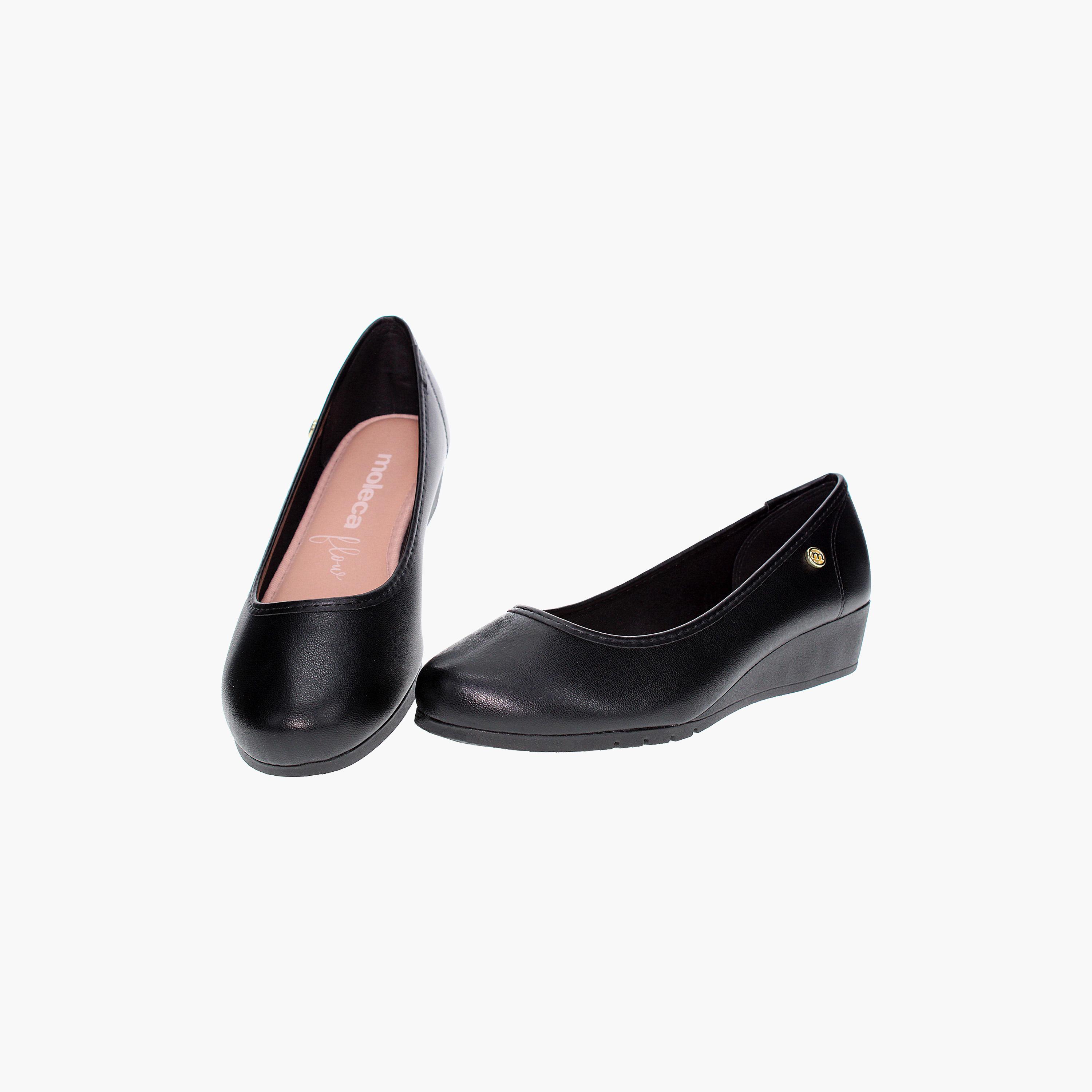 حذاء باليرينا نسائي ذو مقدمة دائرية من موليكا | 5156-764-9569-women-shoes-ballerinas-image-4