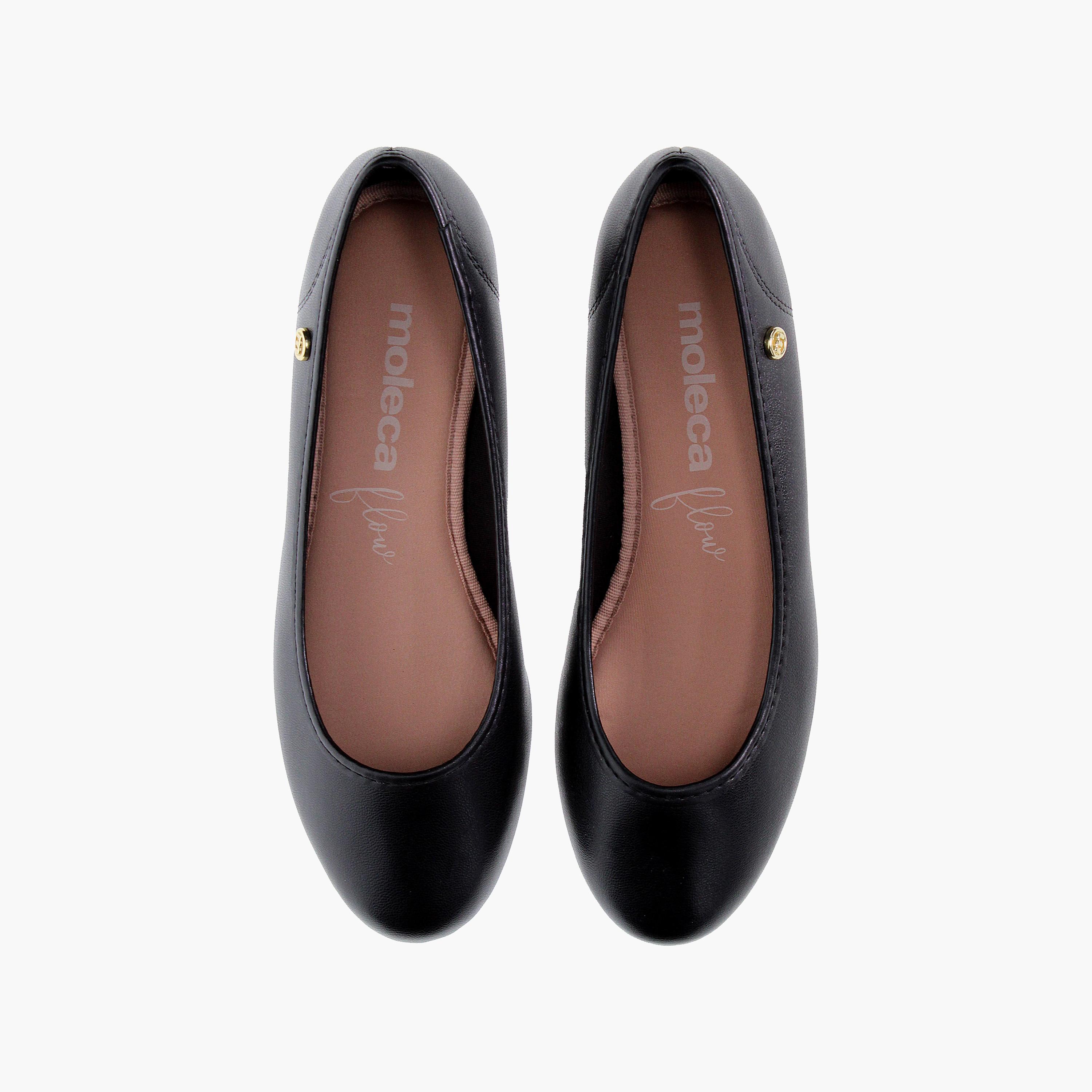 حذاء باليرينا نسائي ذو مقدمة دائرية من موليكا | 5156-764-9569-women-shoes-ballerinas-image-5