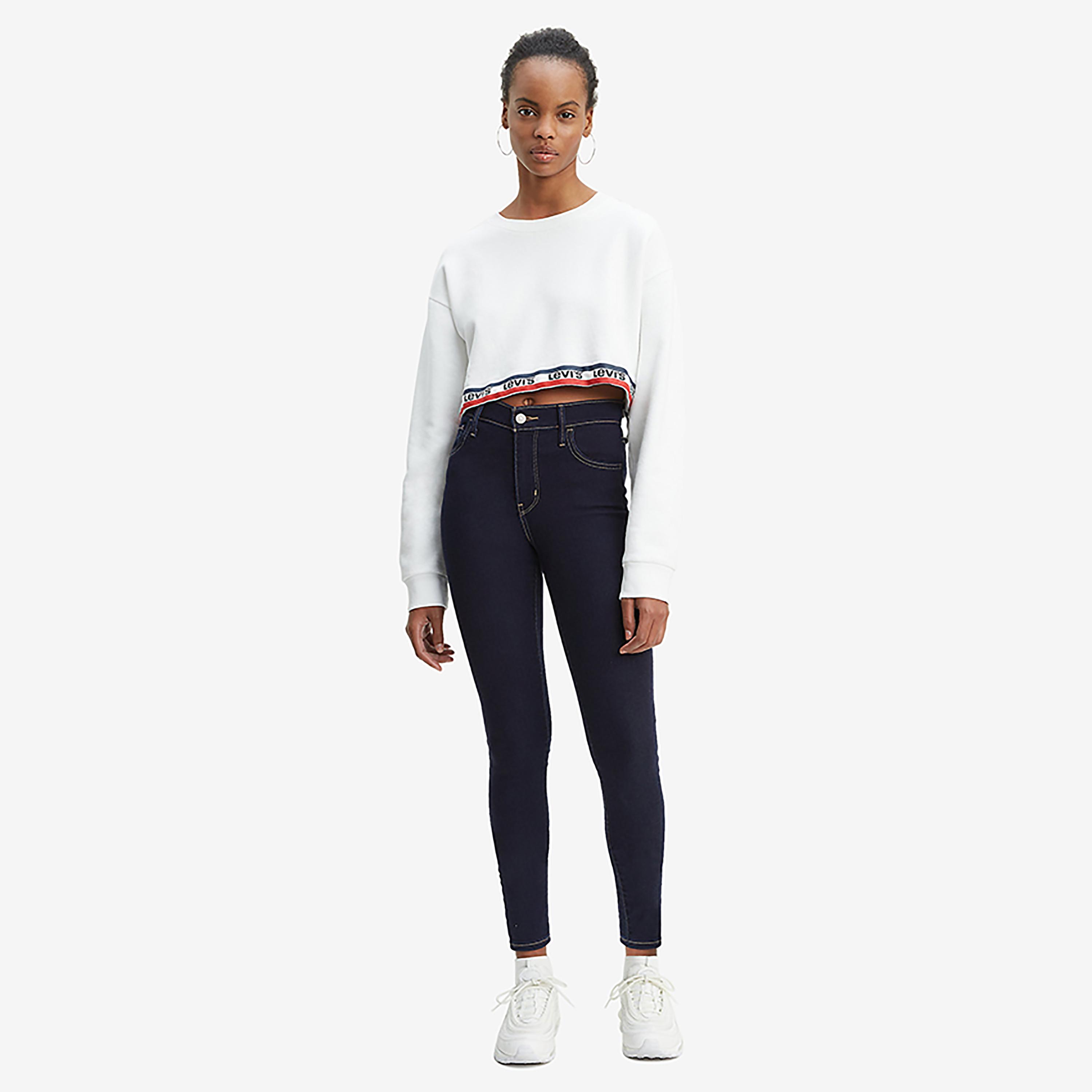 بنطال جينز من ليفايز 720 بلون ازرق ذو اسكيني فت وجيب متوسط الارتفاع-women-clothing-bottoms-jeans-image-2