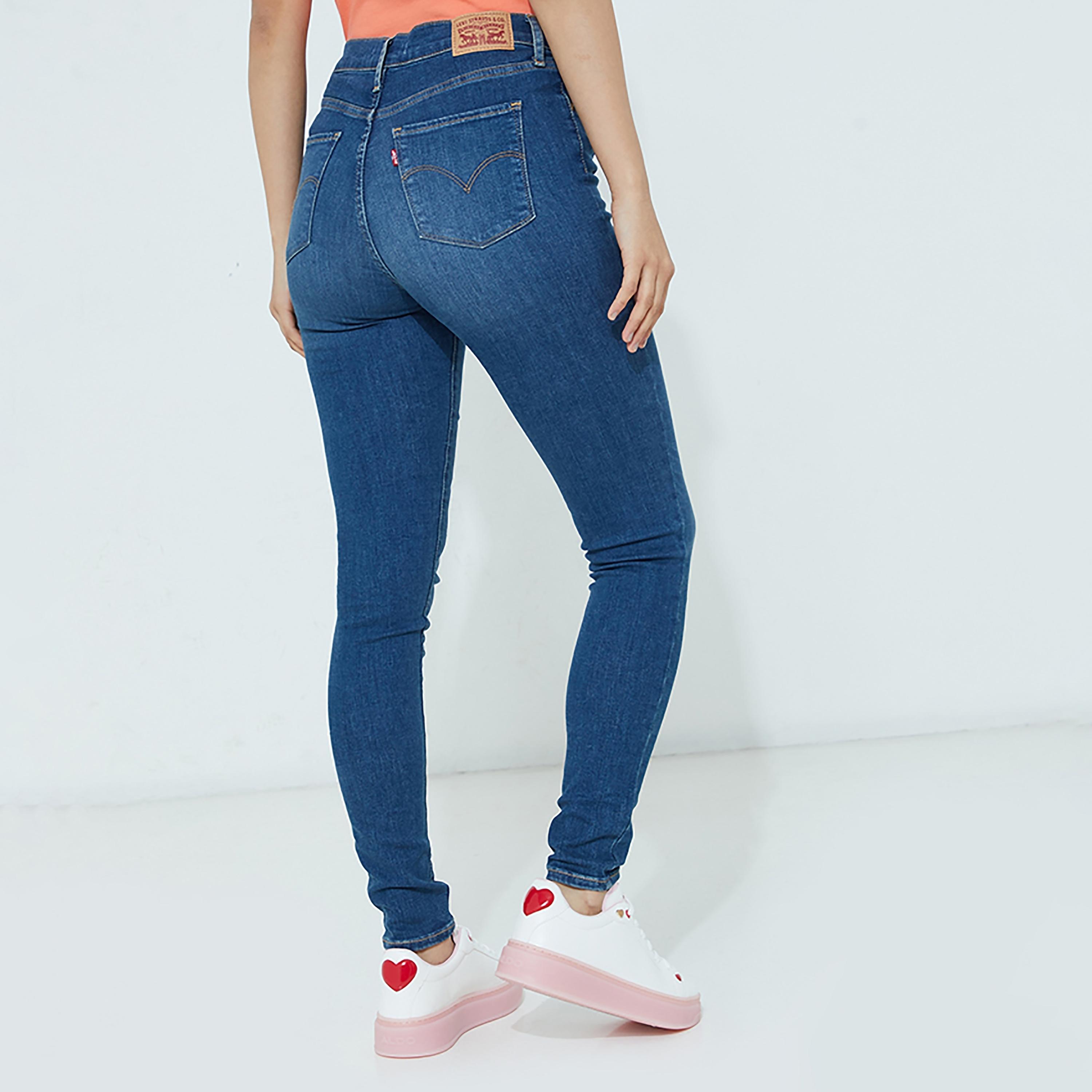 Levi's Blue Regular Fit High-Rise Jeans-women-clothing-bottoms-jeans-image-2