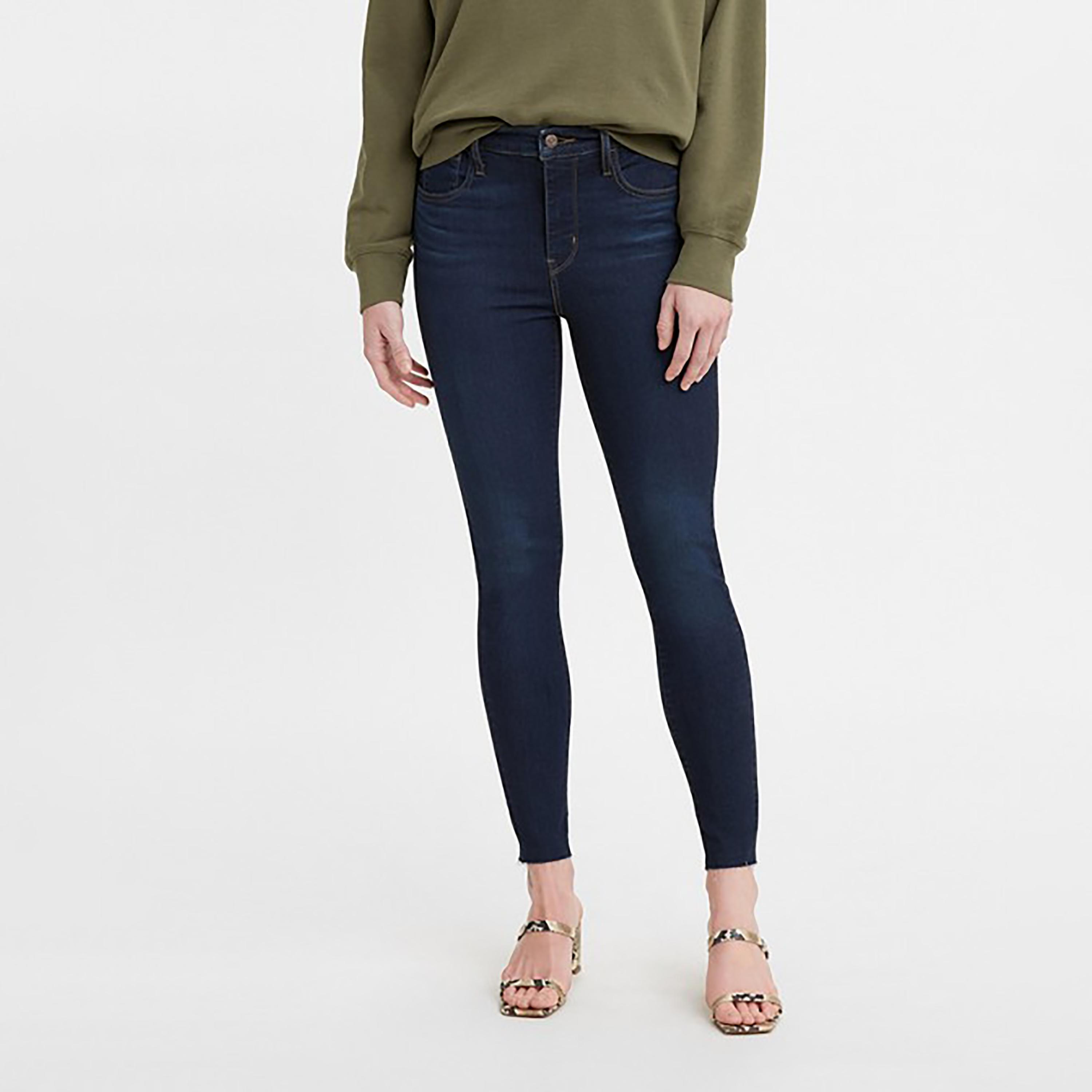 Levi's 720 Blue Skinny Fit Mid-Rise Pocket Detail Jeans-women-clothing-bottoms-jeans-image-1