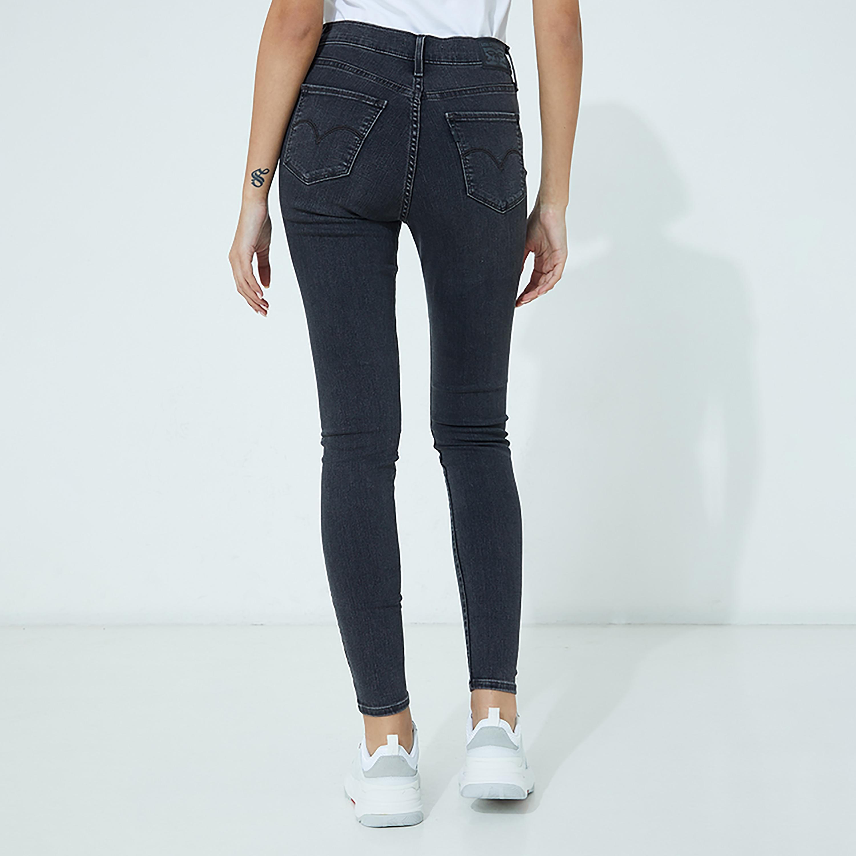 بنطال جينز من ليفايز بلون اسود ذو اسكيني فت وجيب مرتفع الارتفاع-women-clothing-bottoms-jeans-image-2