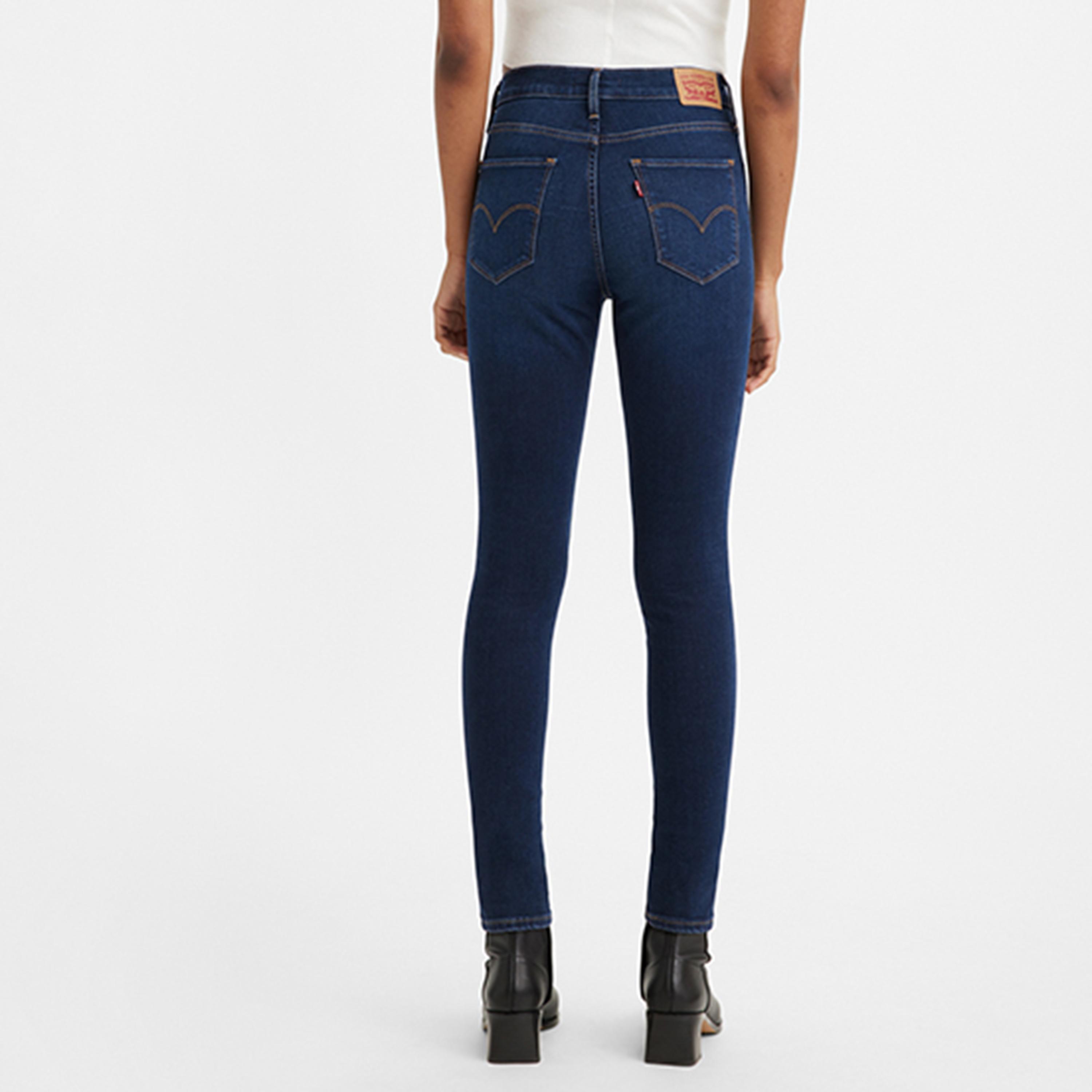 بنطال جينز من ليفايز 720 بلون ازرق ذو اسكيني فت وجيب متوسط الارتفاع-women-clothing-bottoms-jeans-image-2