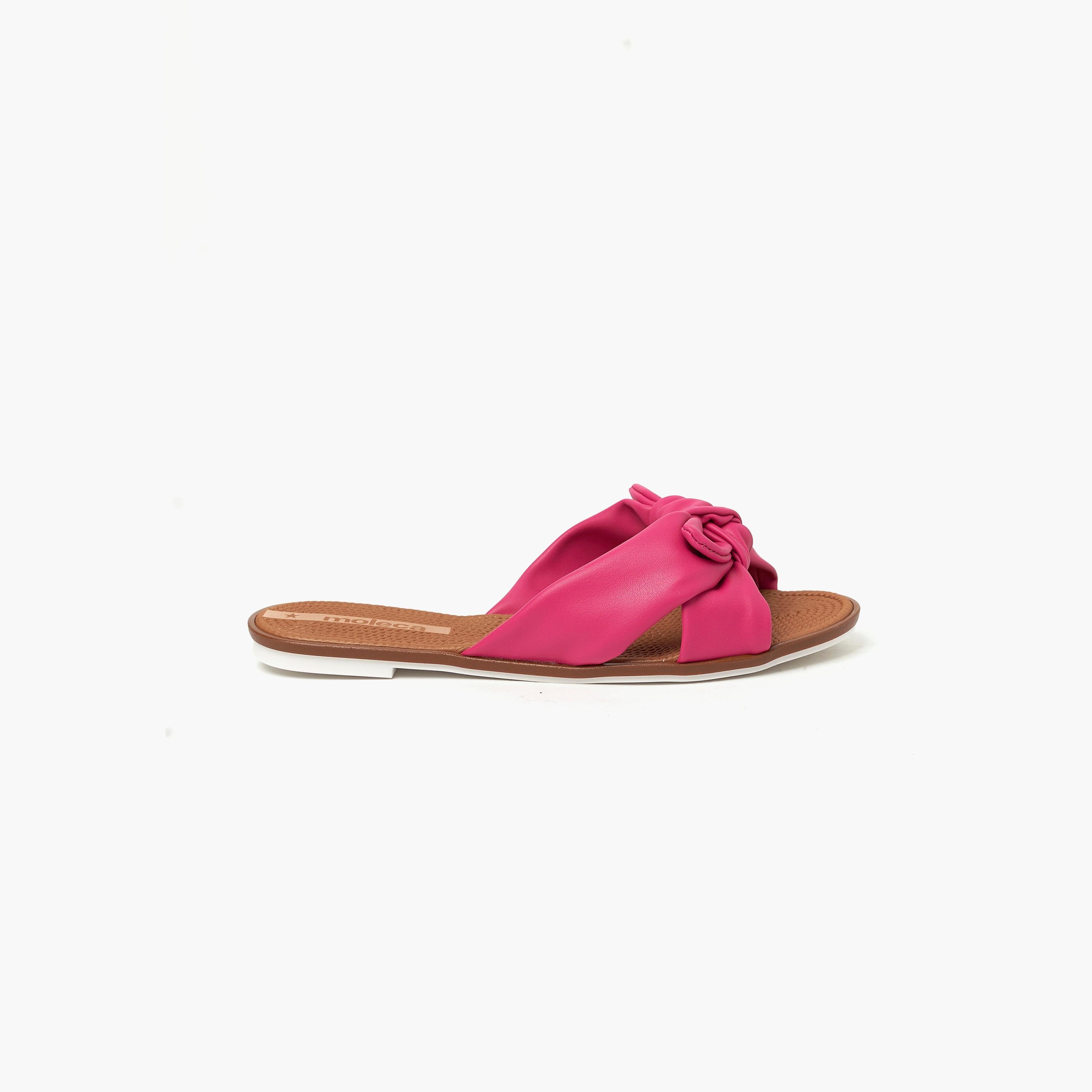 Moleca by Geoomnii Women's Slide Sandals with Knot Strap | 5297-456-18462       -women-shoes-sandals-flats-image-2