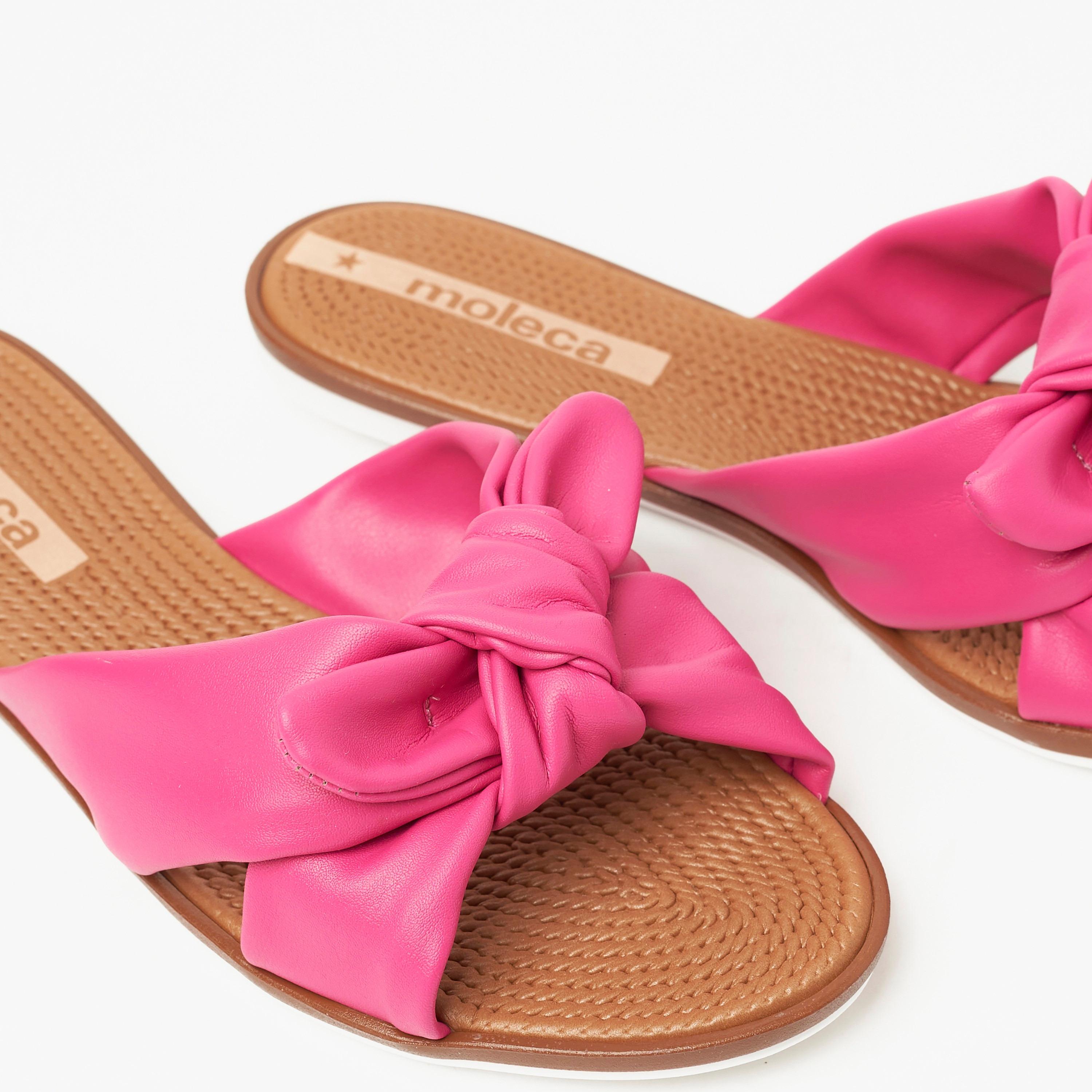 Moleca by Geoomnii Women's Slide Sandals with Knot Strap | 5297-456-18462       -women-shoes-sandals-flats-image-5