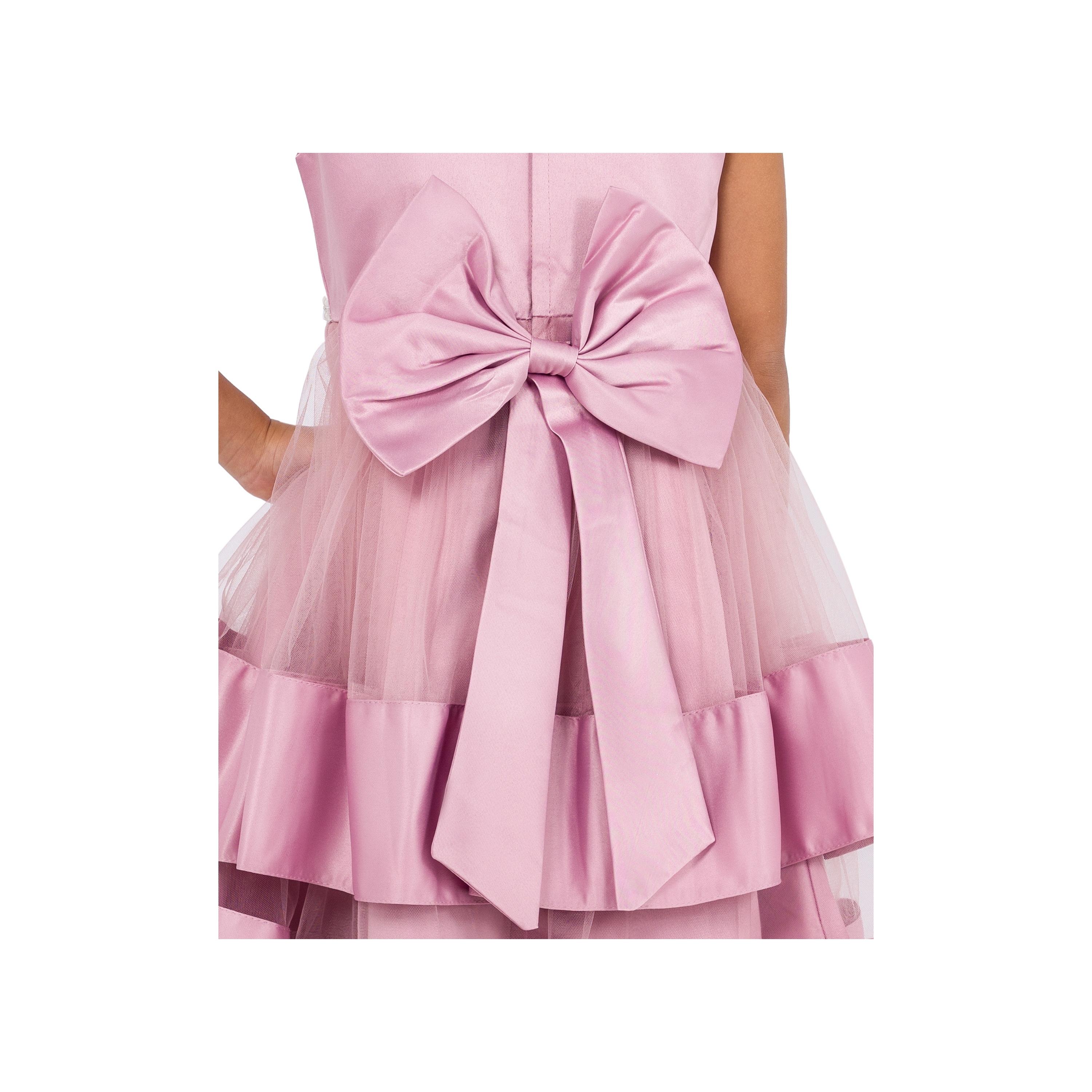 Babyqlo Solid Sleeveless Party Dress-girls-clothing-dressesandjumpsuits-image-6