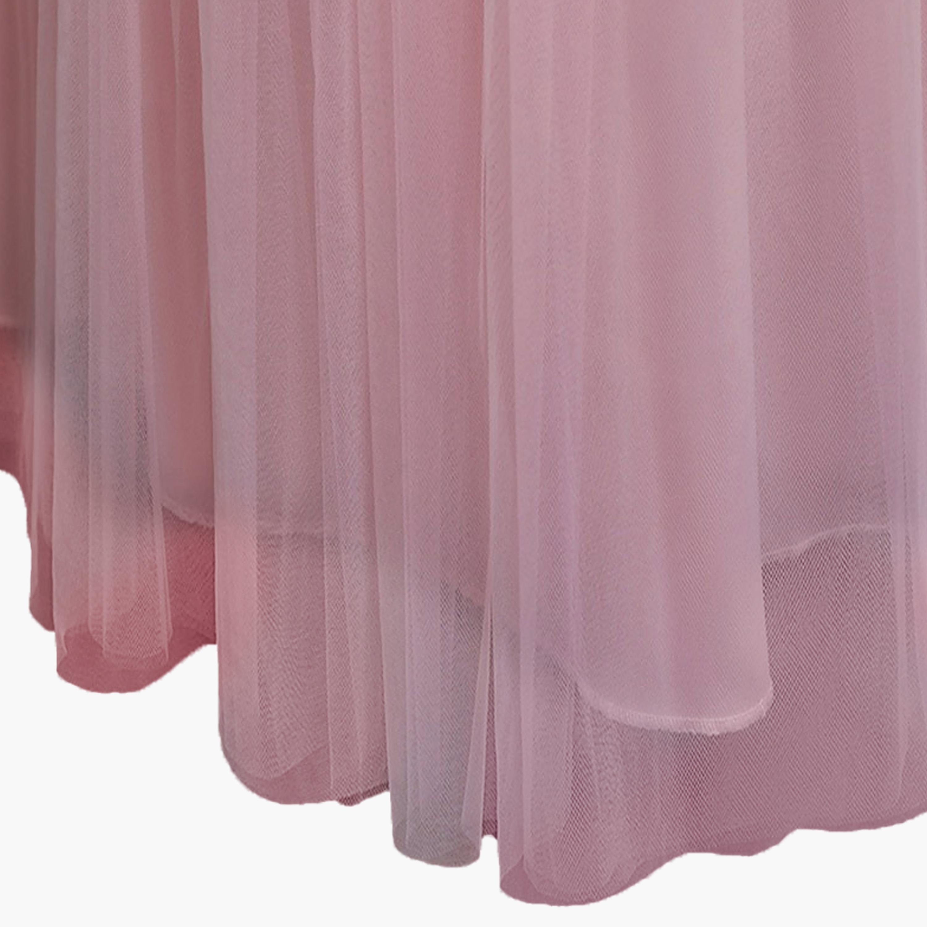 Babyqlo Princess Long Gown Embellished Party Dress -girls-clothing-dressesandjumpsuits-image-4