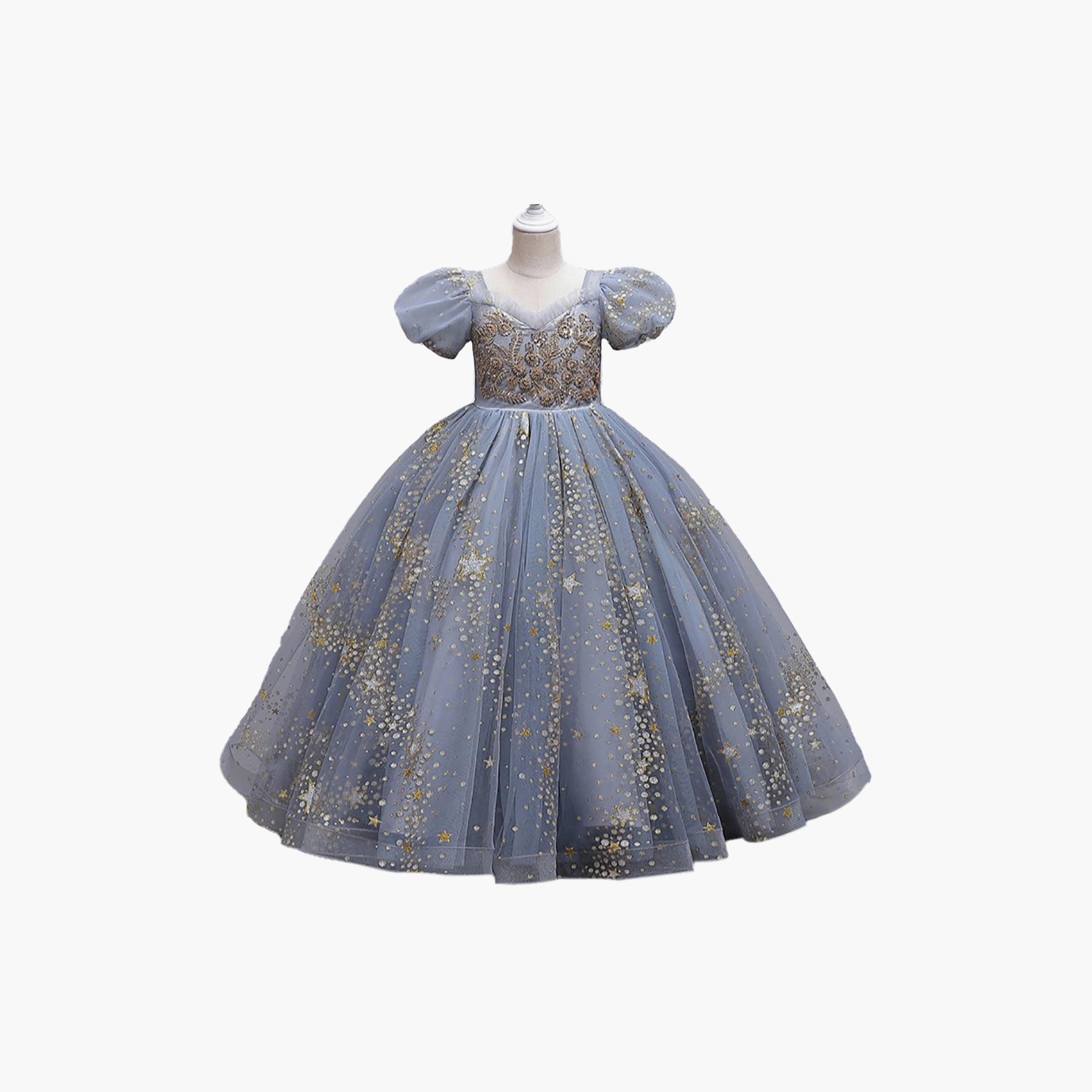 Babyqlo Embellished Long Party Gown -girls-clothing-dressesandjumpsuits-image-1