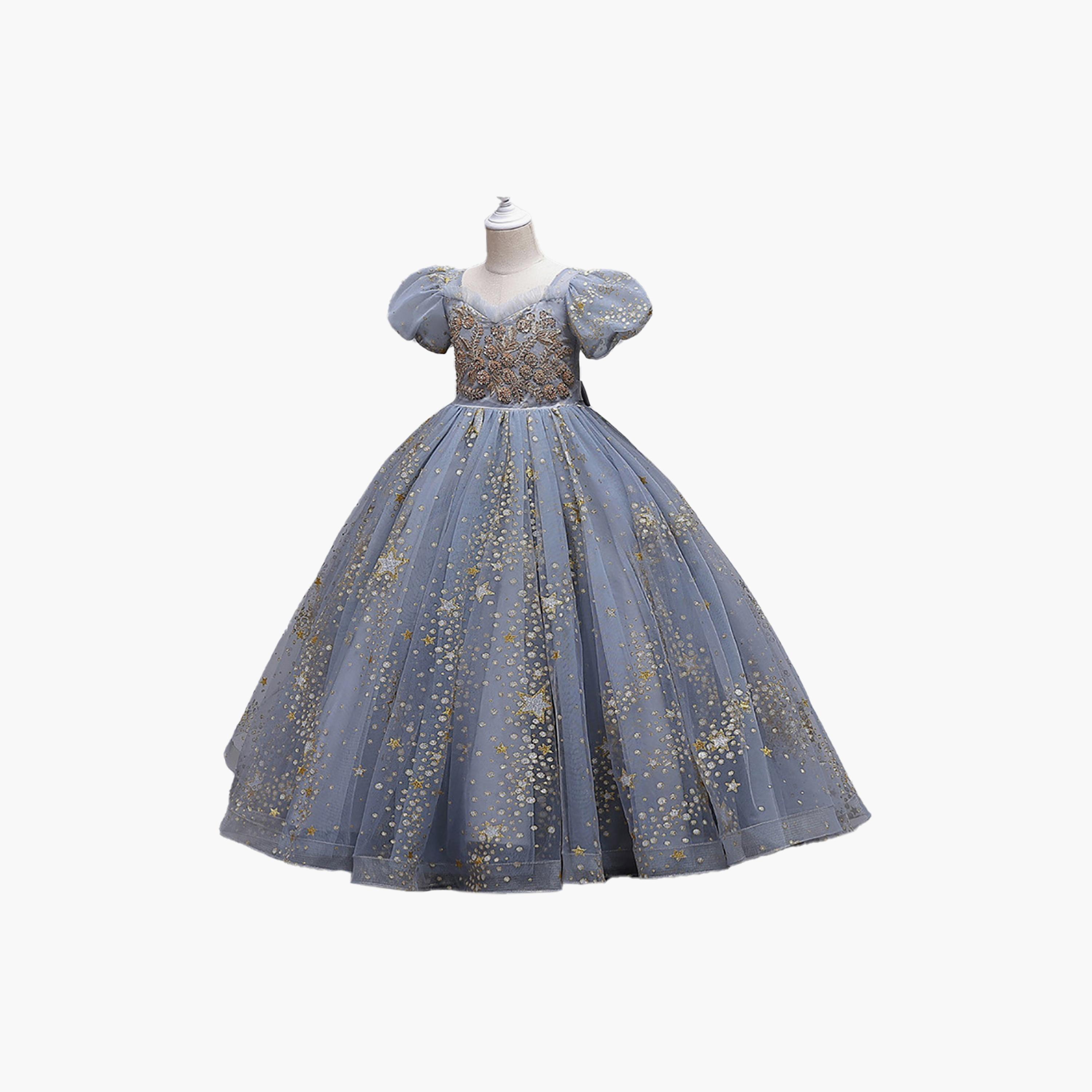 Babyqlo Embellished Long Party Gown -girls-clothing-dressesandjumpsuits-image-3