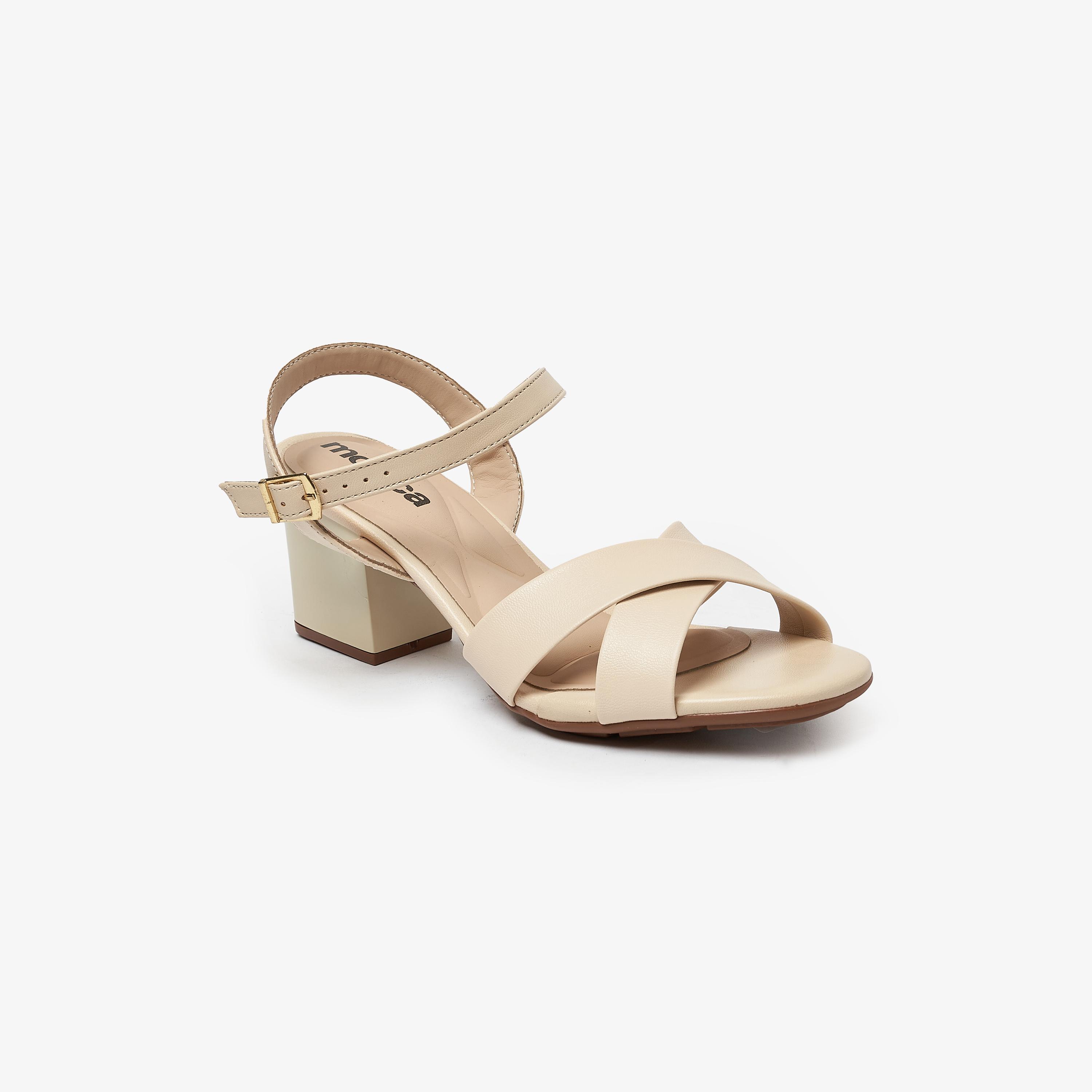 صندل حذاء نسائي بكعب عريض مع شريط خلفي من موليكا | 5453-205-9569-women-shoes-heels-image-1