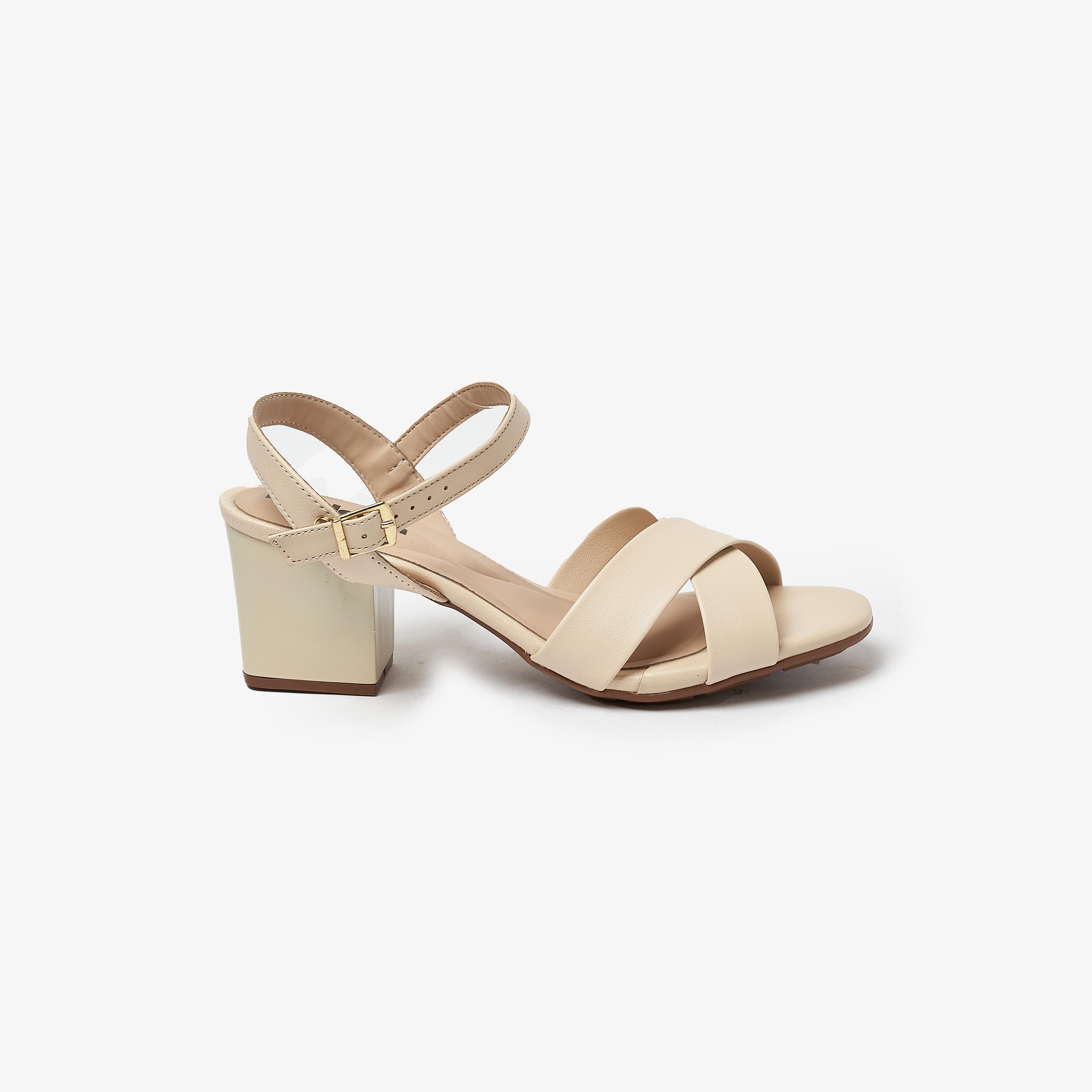 صندل حذاء نسائي بكعب عريض مع شريط خلفي من موليكا | 5453-205-9569-women-shoes-heels-image-2