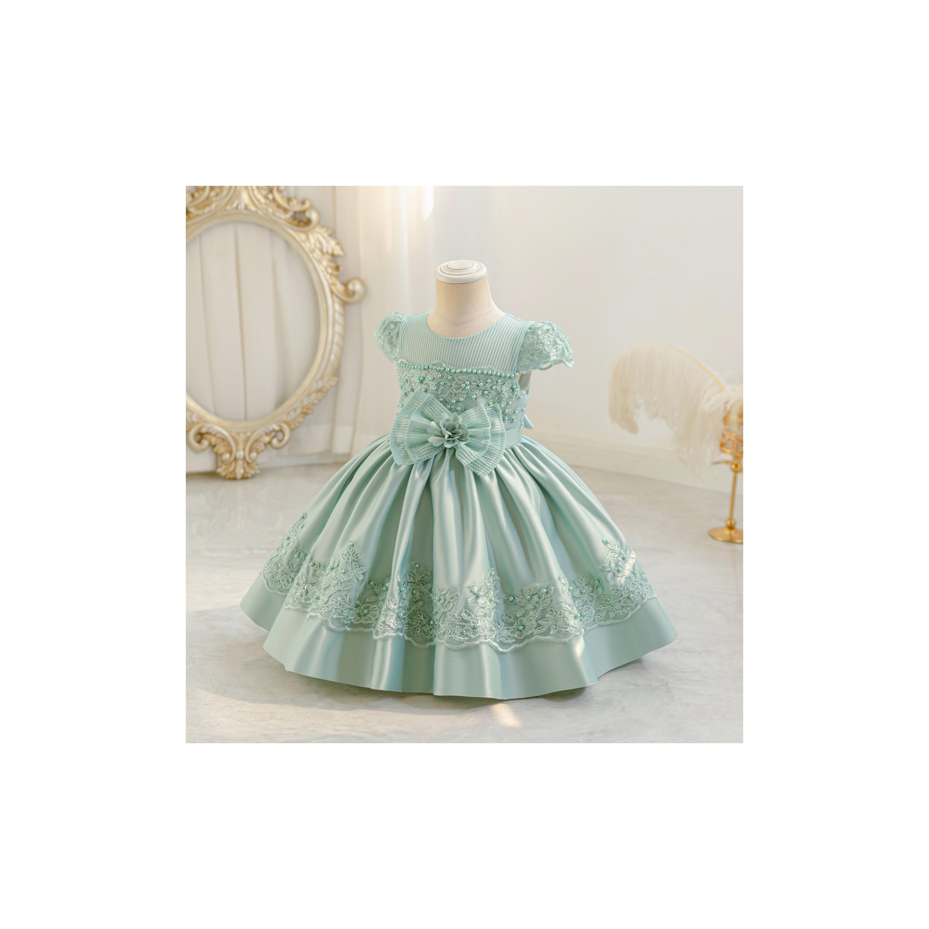 Babyqlo Embellished Cap Sleeves Fairy Tale Party Dress-girls-clothing-dressesandjumpsuits-image-3