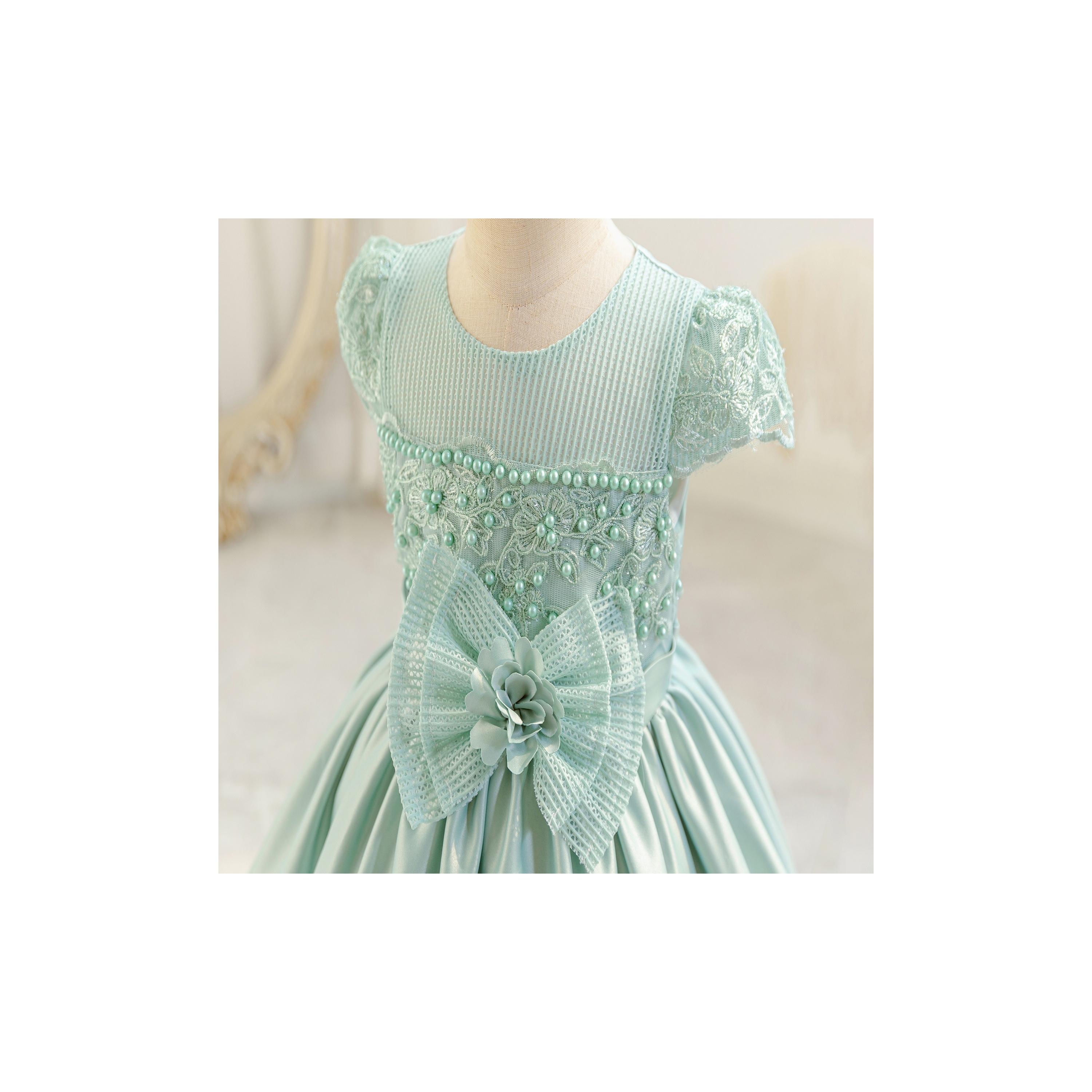 Babyqlo Embellished Cap Sleeves Fairy Tale Party Dress-girls-clothing-dressesandjumpsuits-image-5