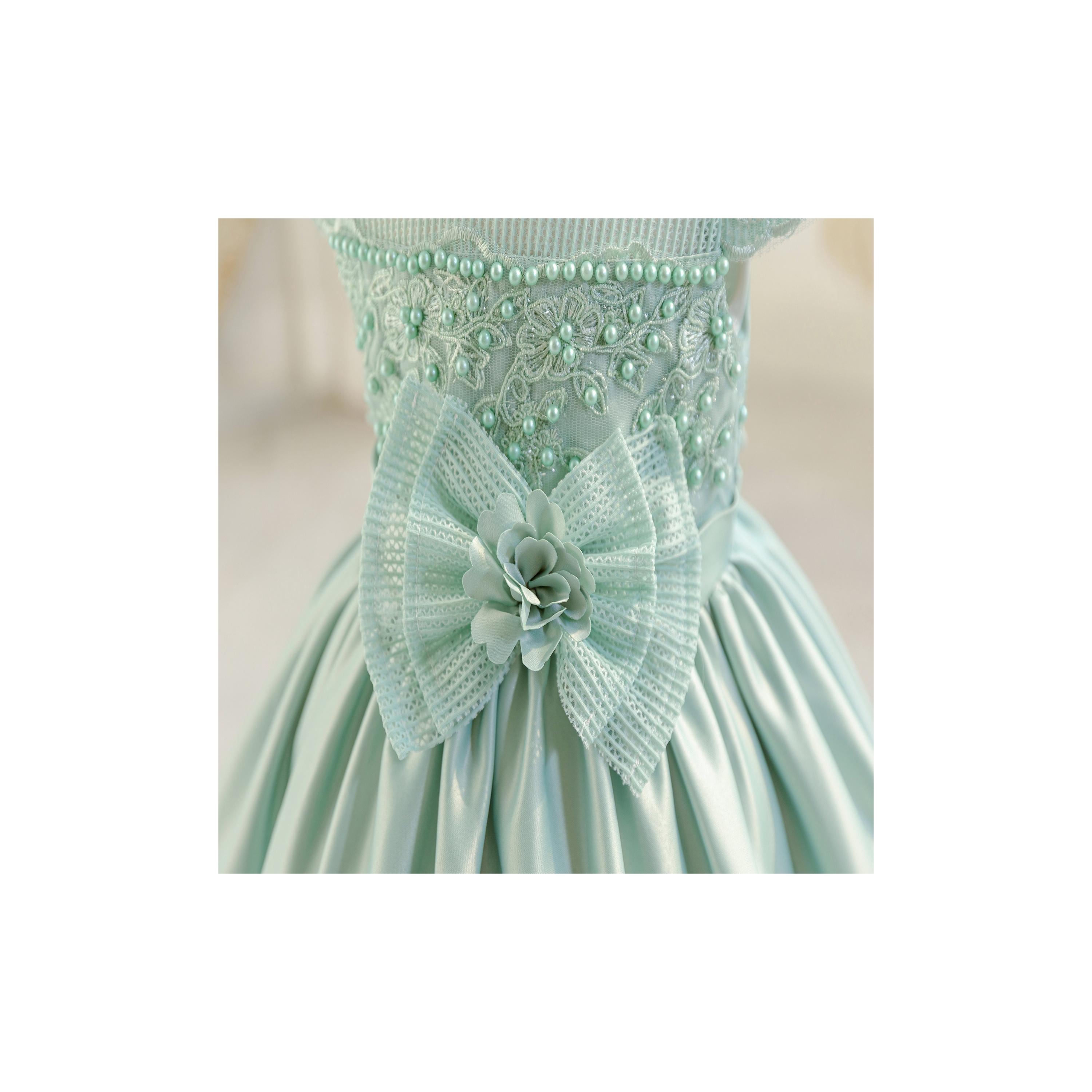 Babyqlo Embellished Cap Sleeves Fairy Tale Party Dress-girls-clothing-dressesandjumpsuits-image-6